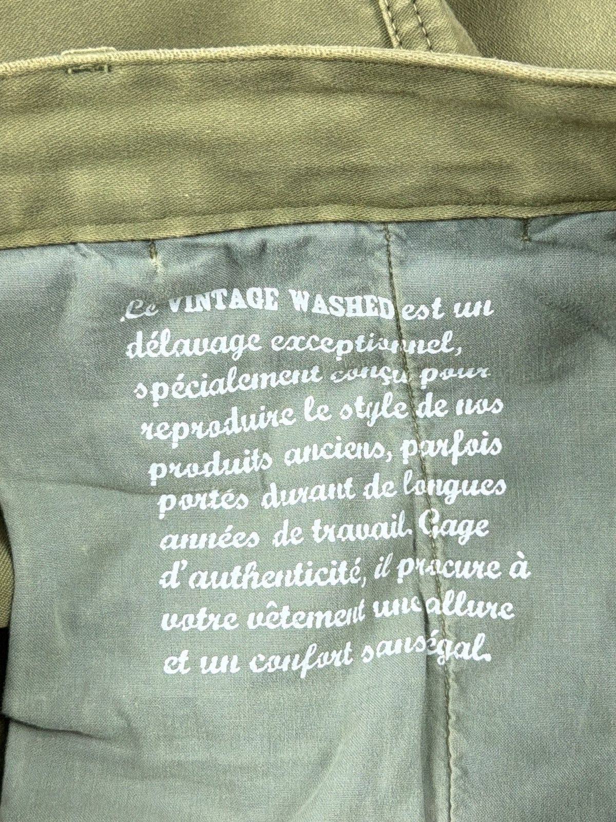 Le Mont Saint Michel Le Mont St Michael Pants military archive 90s Size US 34 / EU 50 - 6 Thumbnail