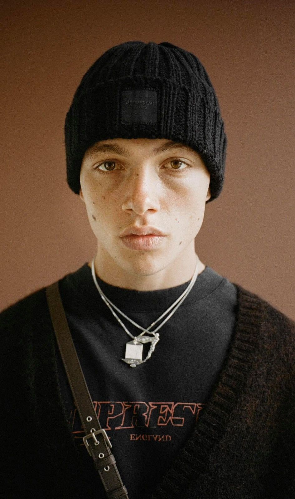 Represent Clo. Represent clo Black beanie Size ONE SIZE - 3 Thumbnail