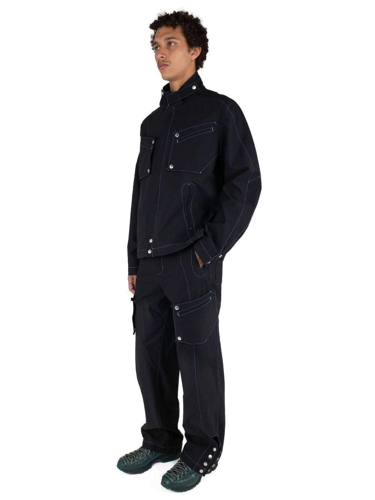 キココスタディノフ KK.TROUSER 07 BLACK サイズ46 KIKO KOSTADINOV - KK. TROUSER 07 BLACK 52 キココスタディノフ