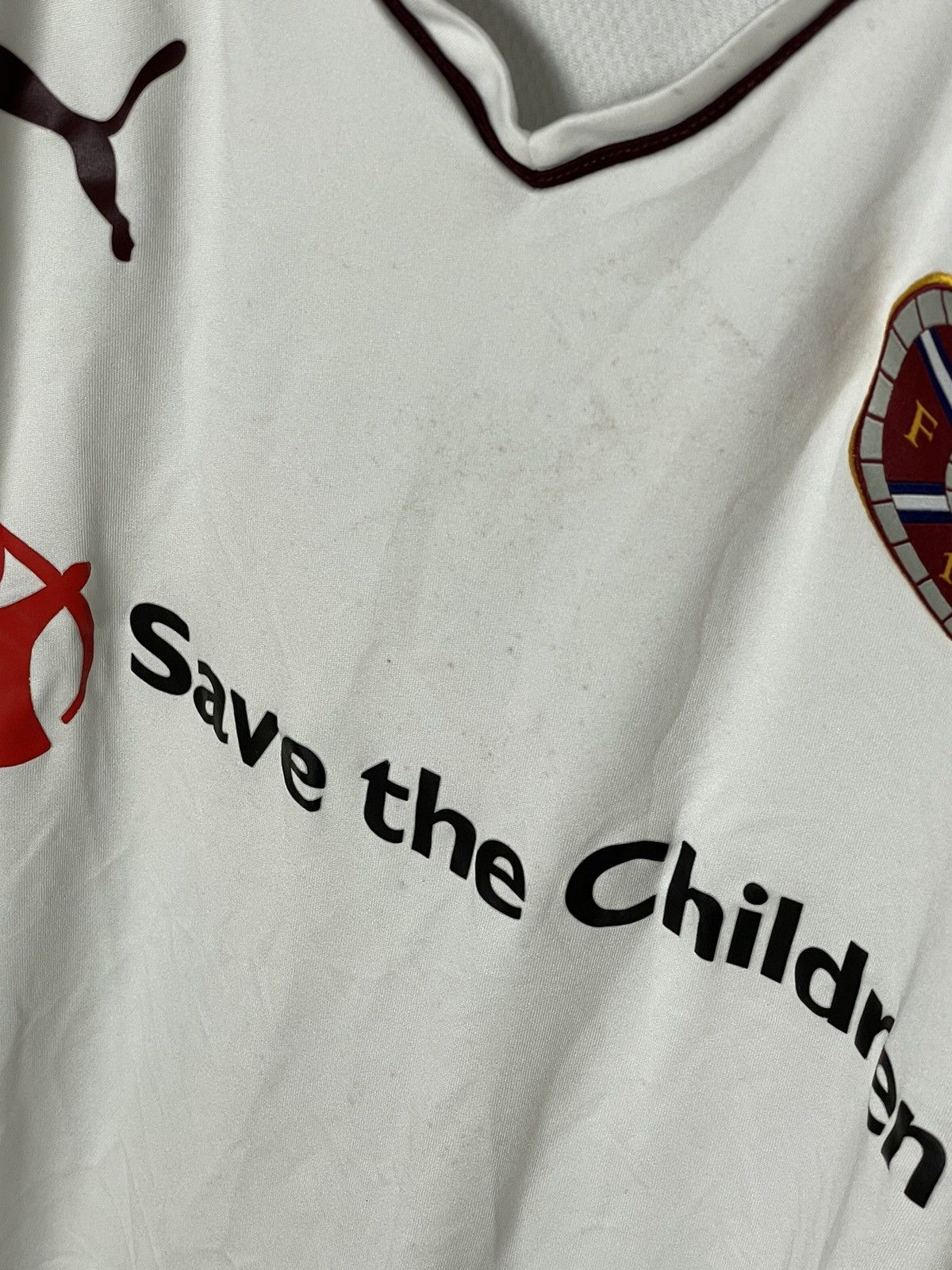 Puma × Vintage Heart Of Midlothian Vintage Y2K Retro Soccer Jersey Size XL Size US XL / EU 56 / 4 - 6 Thumbnail