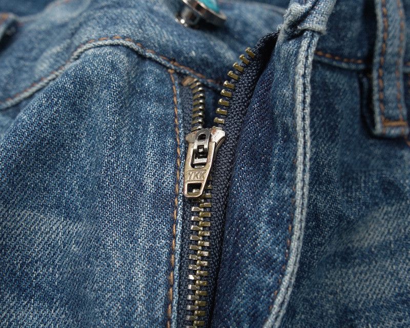 Vintage High street button-down loose straight whisker cargo jeans Size US 32 / EU 48 - 4 Thumbnail