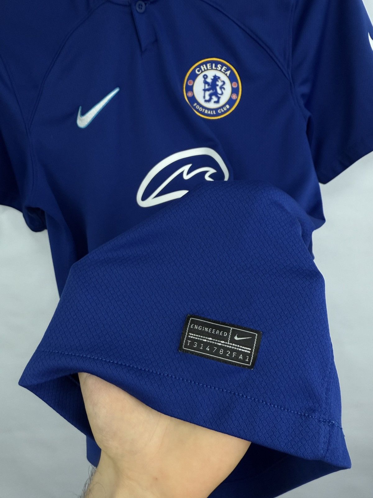 Chelsea Soccer 🏴󠁧󠁢󠁥󠁮󠁧󠁿 2023 Nike Chelsea Premier League Soccer Jersey T-Shirt Y2K Size US S / EU 44-46 / 1 - 5 Thumbnail