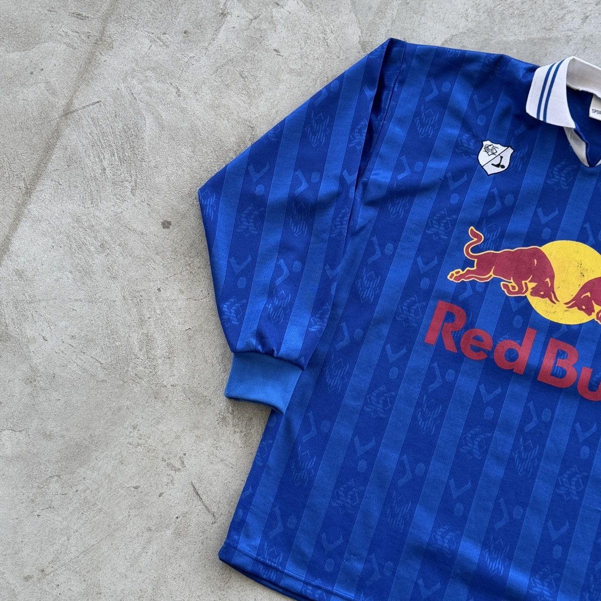 Red Bull × Vintage Vintage 90s Red Bull Longsleeve Jersey Wolfisch Size XL Size US XL / EU 56 / 4 - 3 Thumbnail