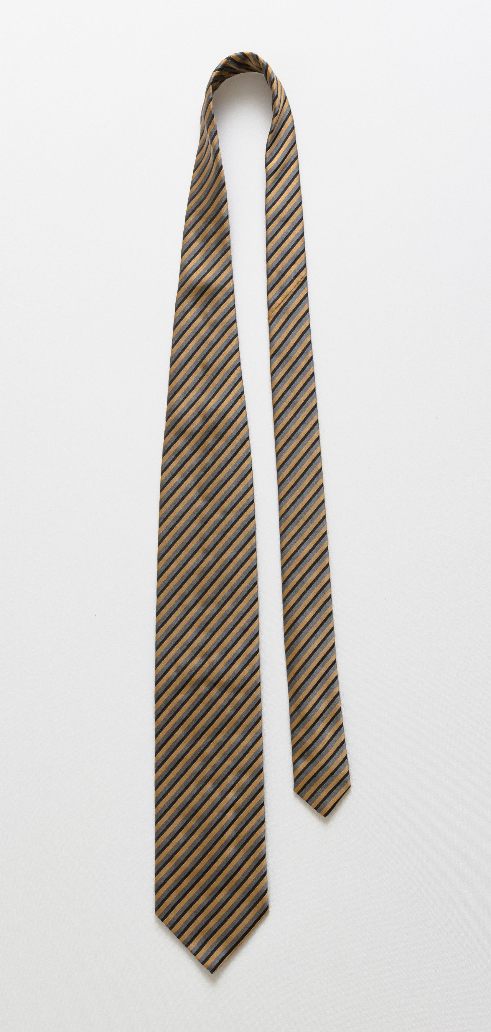 Pal Zileri Pal Zileri Tie striped pattern print necktie silk tie 049 Size ONE SIZE - 2 Thumbnail