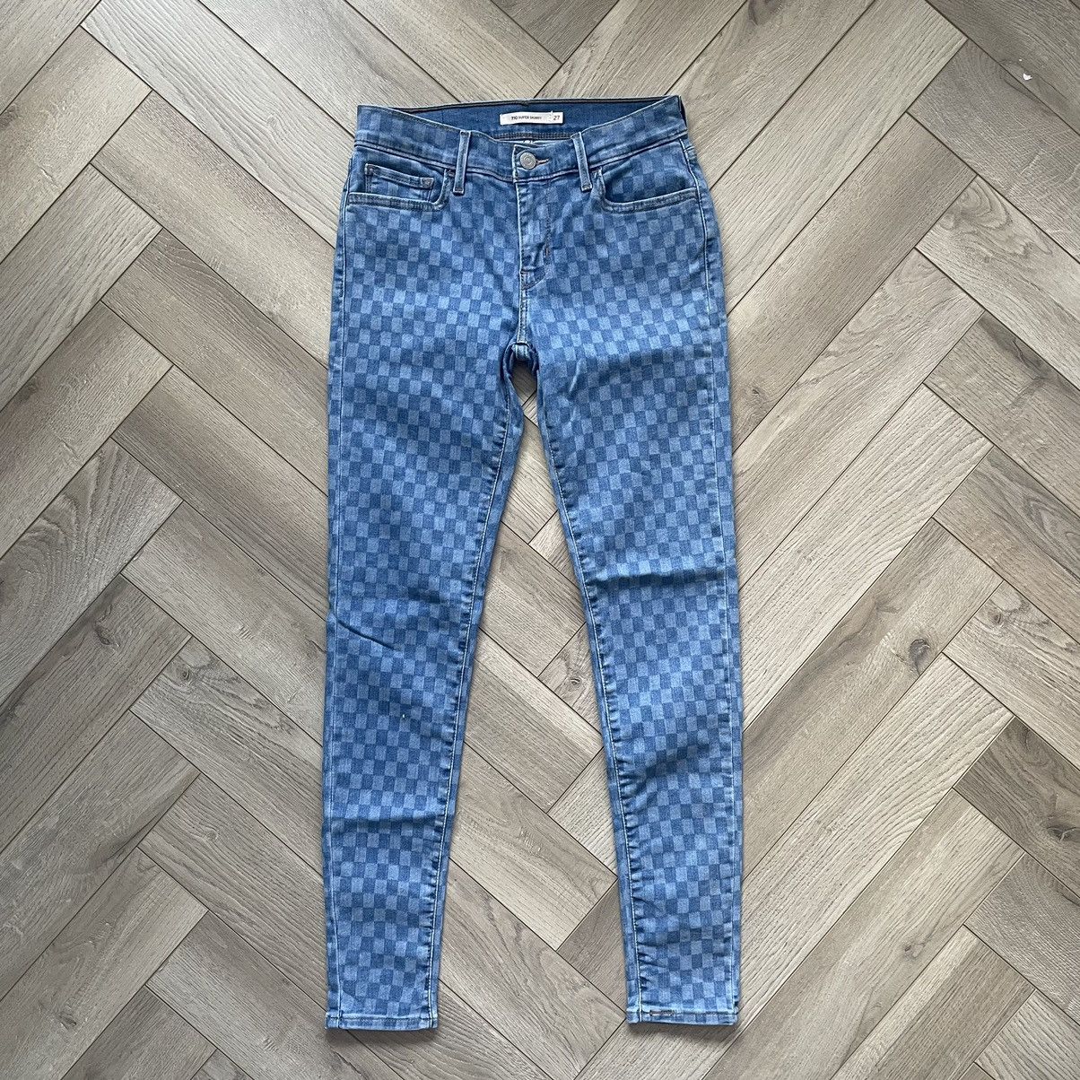 Levi's Levi's Check 710 Super Skinny Jeans Size 27" / US 4 / IT 40 - 5 Thumbnail