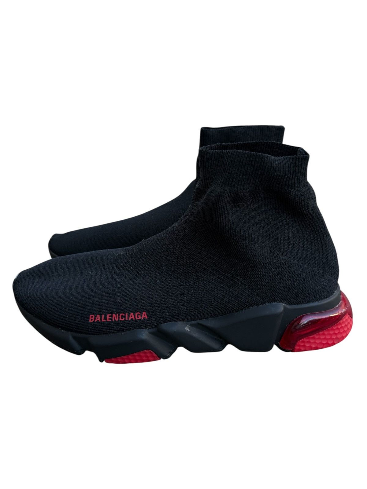 Balenciaga Balenciaga black and red sock runners Size US 13 / EU 46 - 2 Thumbnail