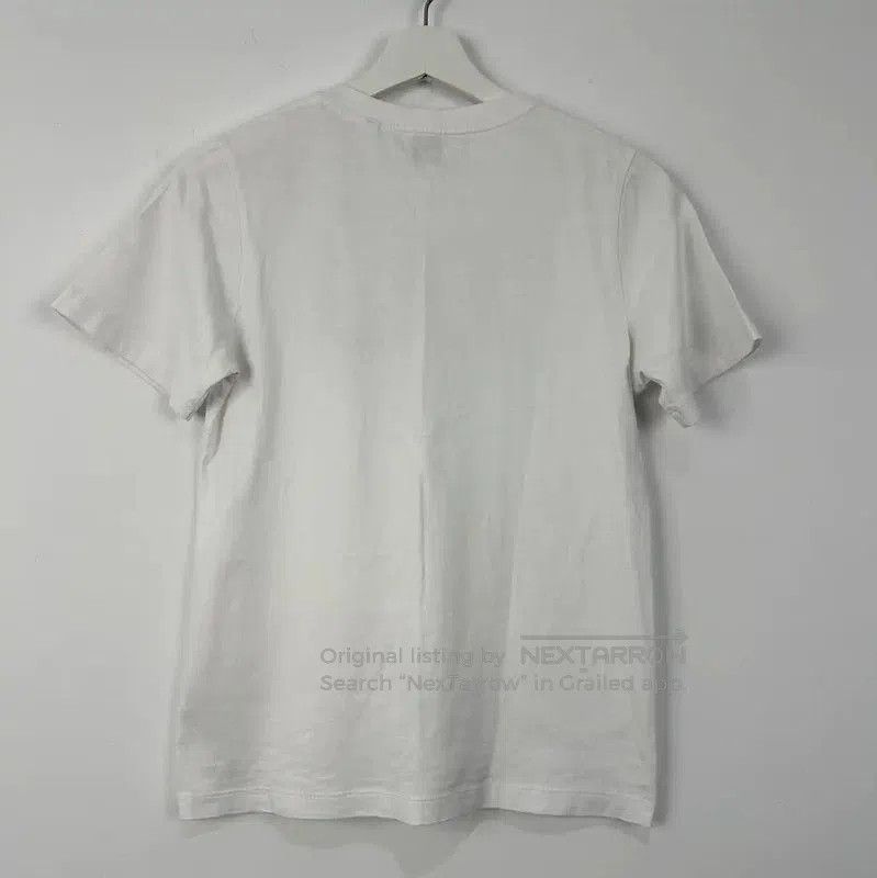 Burberry Burberry White Cotton Women's T-Shirt. Size L / US 10 / IT 46 - 2 Thumbnail