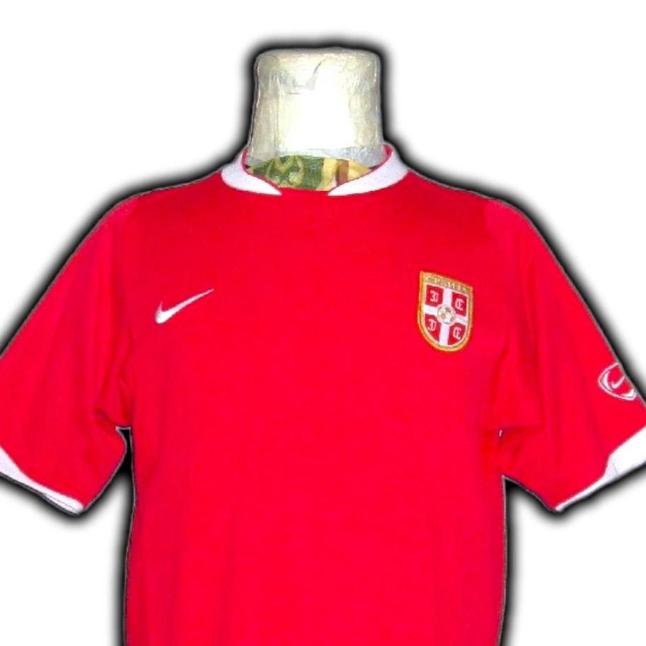 Nike Serbia 2007 2008 Home shirt jersey Size US XS / EU 42 / 0 - 1 Thumbnail