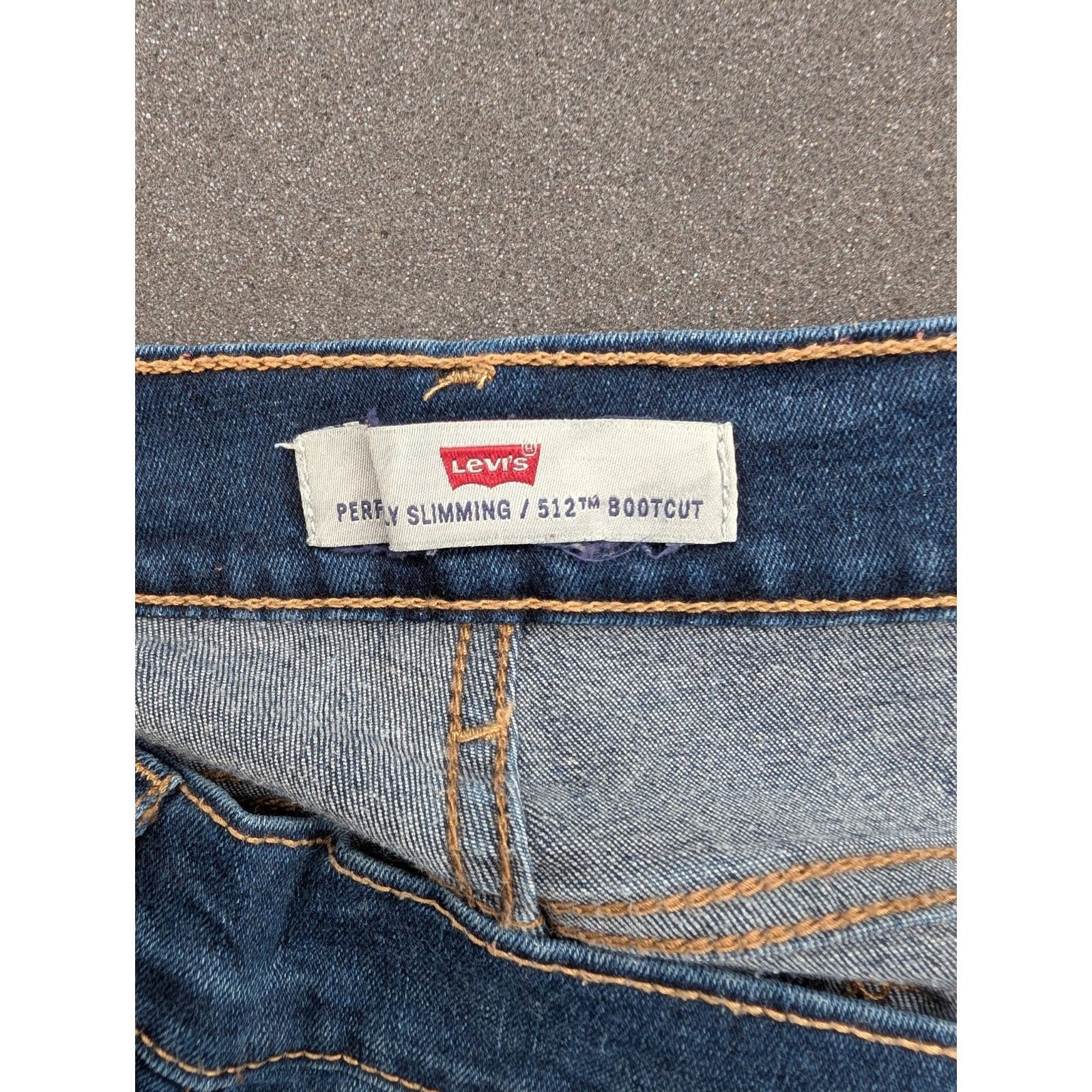 Levi's Levi’s 512 Perfectly Slimming Bootcut Jeans Women’s Size 16 Size 38" / US 16 / IT 52 - 2 Thumbnail