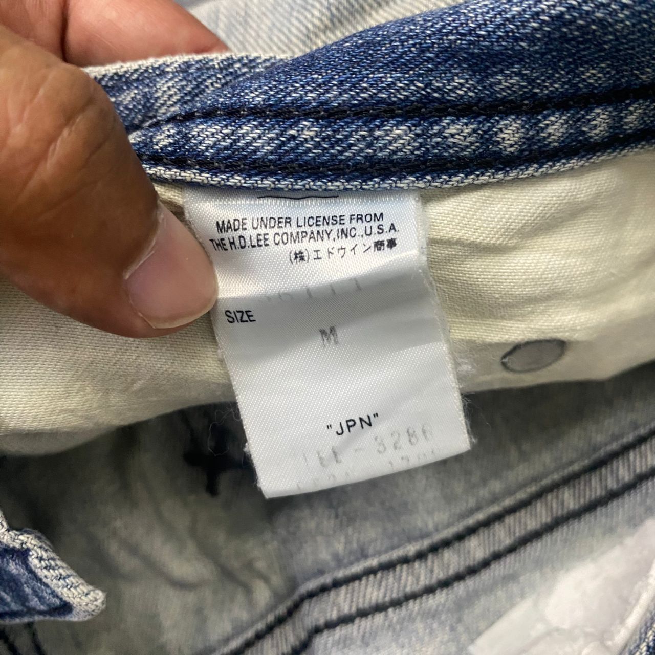 Lee 💥Vintage Lee Riders Balenciaga Distressed Denim Size US 32 / EU 48 - 18 Thumbnail