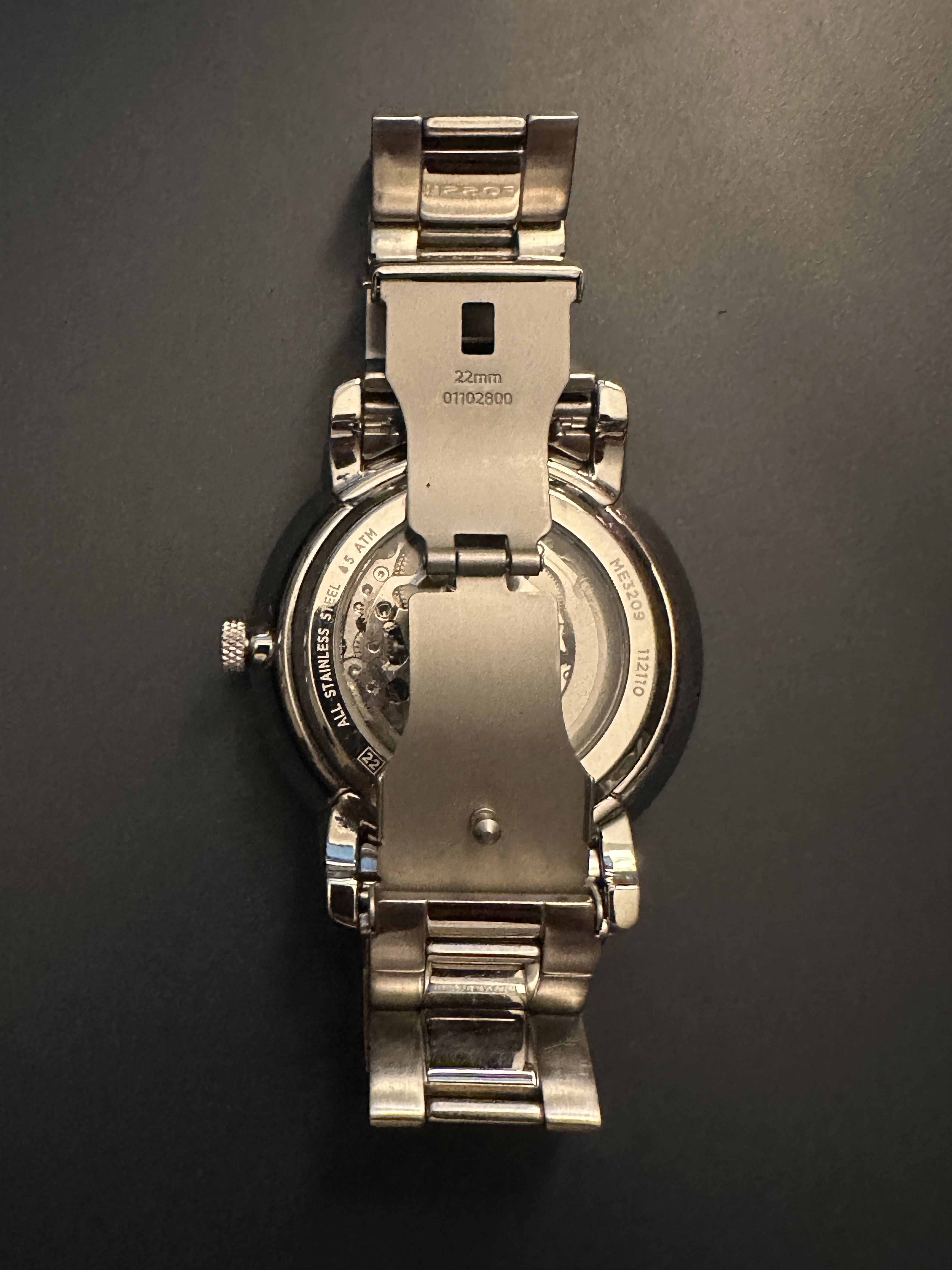 Fossil ME3209 - Fossil Neutra Automatic Stainless Steel Watch Size ONE SIZE - 2 Thumbnail