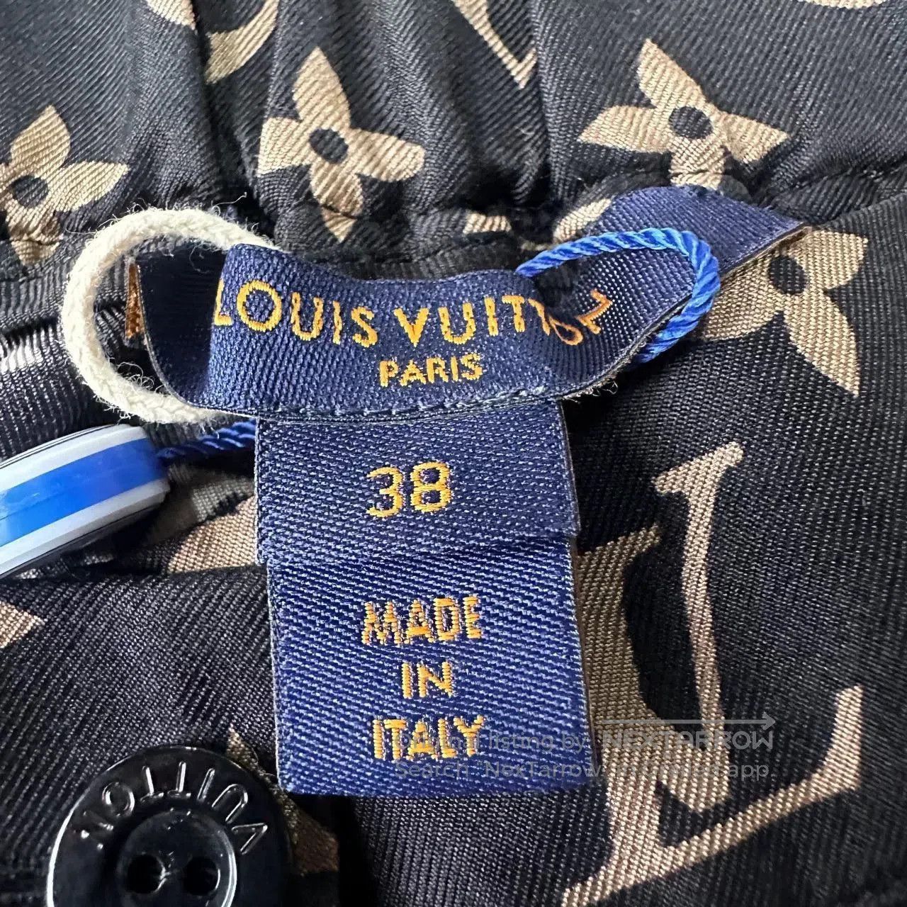Louis Vuitton Louis Vuitton Monogram Silk Shorts. Size 37" - 3 Thumbnail