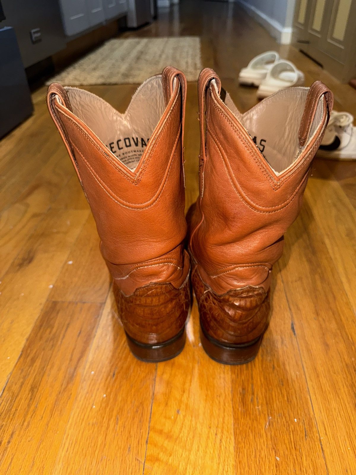Tecovas Tecovas Roper Caiman Leather Boots Size US 11 / EU 44 - 4 Thumbnail