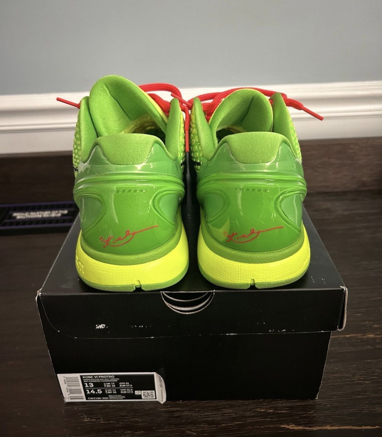Nike Kobe 6 Protro “Grinch” - sz 13 Size US 13 / EU 46 - 4 Thumbnail