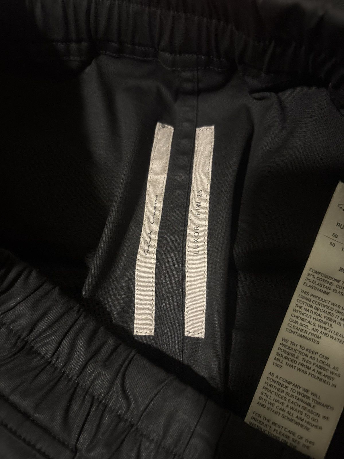 Rick Owens Rick Owens FW23 “Luxor” Wide Bela Pants Size US 34 / EU 50 - 9 Thumbnail
