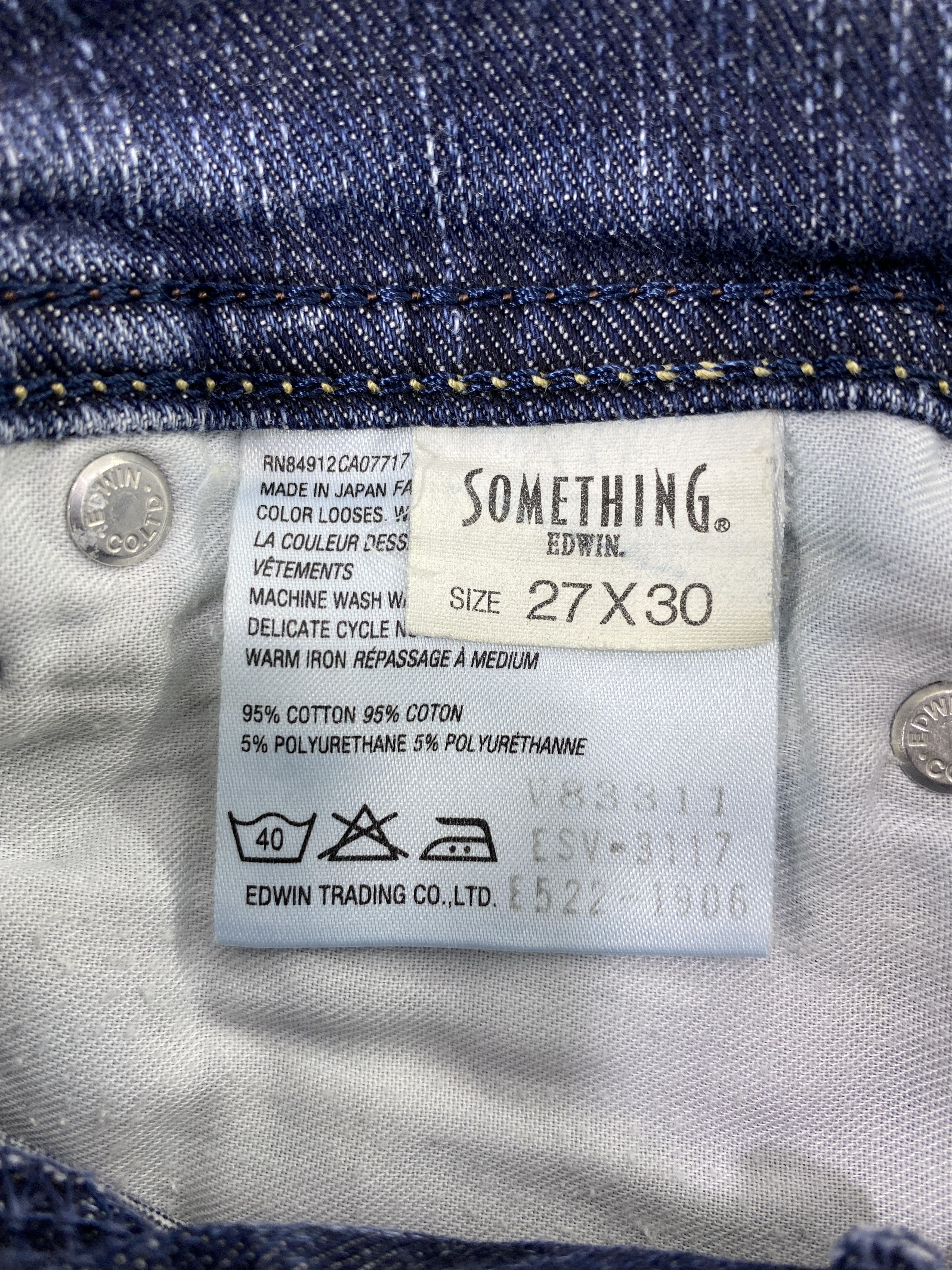 Edwin Vienus Jean by Something Edwin Flared Jeans - J1040 Size 26" / US 2 / IT 38 - 11 Thumbnail