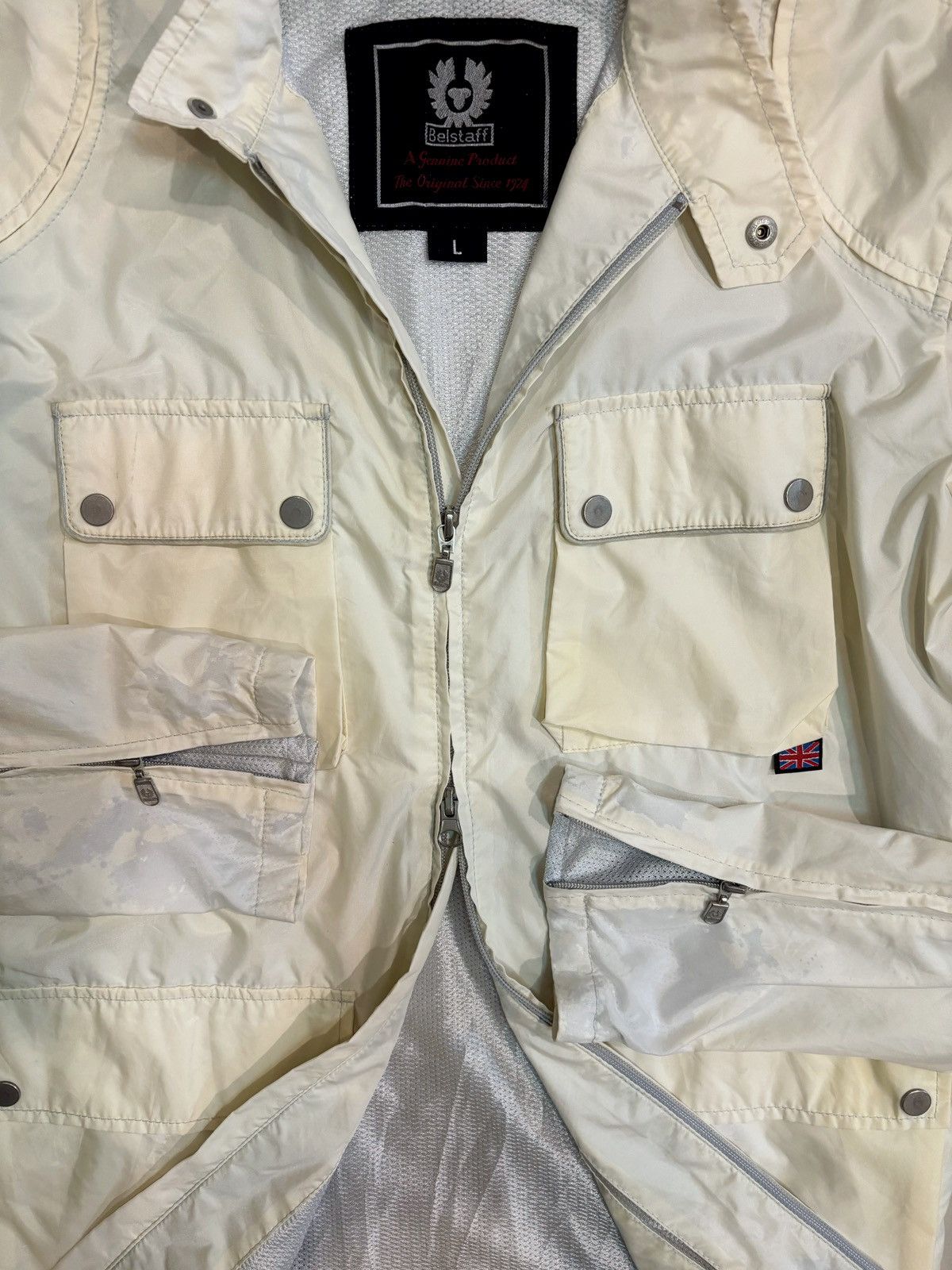 Belstaff Belstaff® Multipocket Motorcycle Jacket. Made in Italy. Size US L / EU 52-54 / 3 - 5 Thumbnail