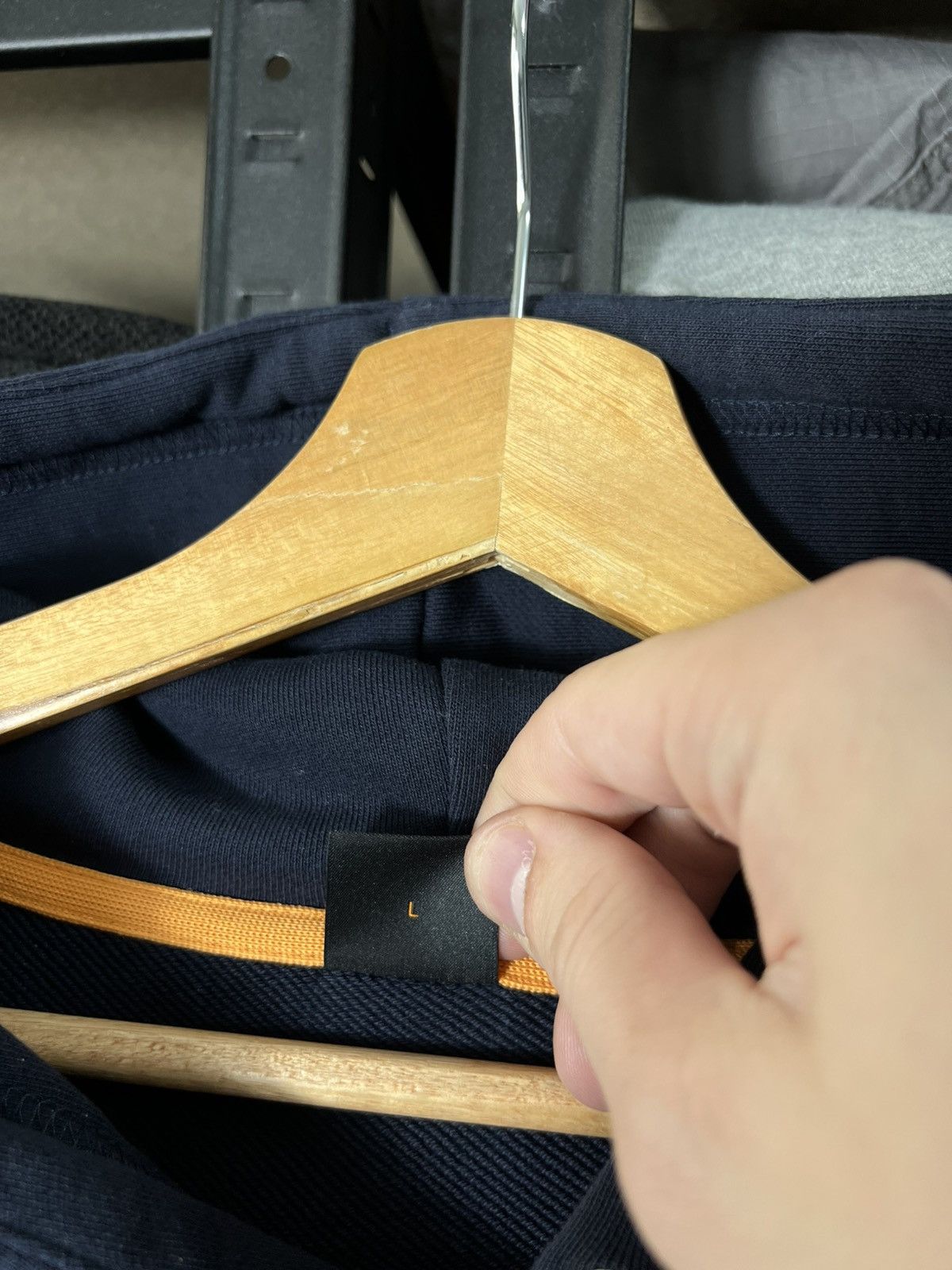Hugo Boss Hugo Boss BOSS Logo Hoodie Navy Men’s Pullover Sweatshirt Size US L / EU 52-54 / 3 - 9 Thumbnail