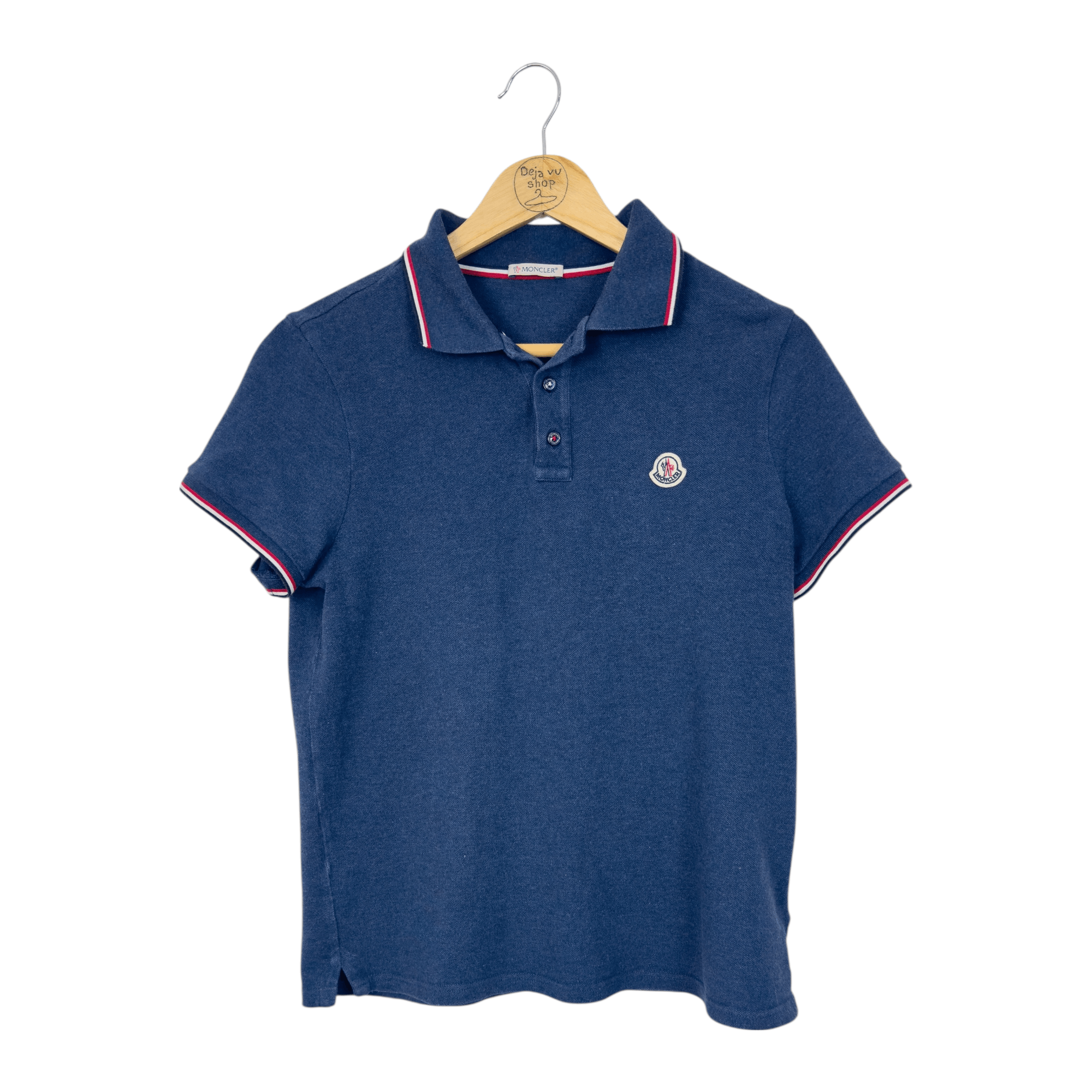 Moncler Moncler women chest logo-patch detail polo shirt Size M / US 6-8 / IT 42-44 - 1 Thumbnail