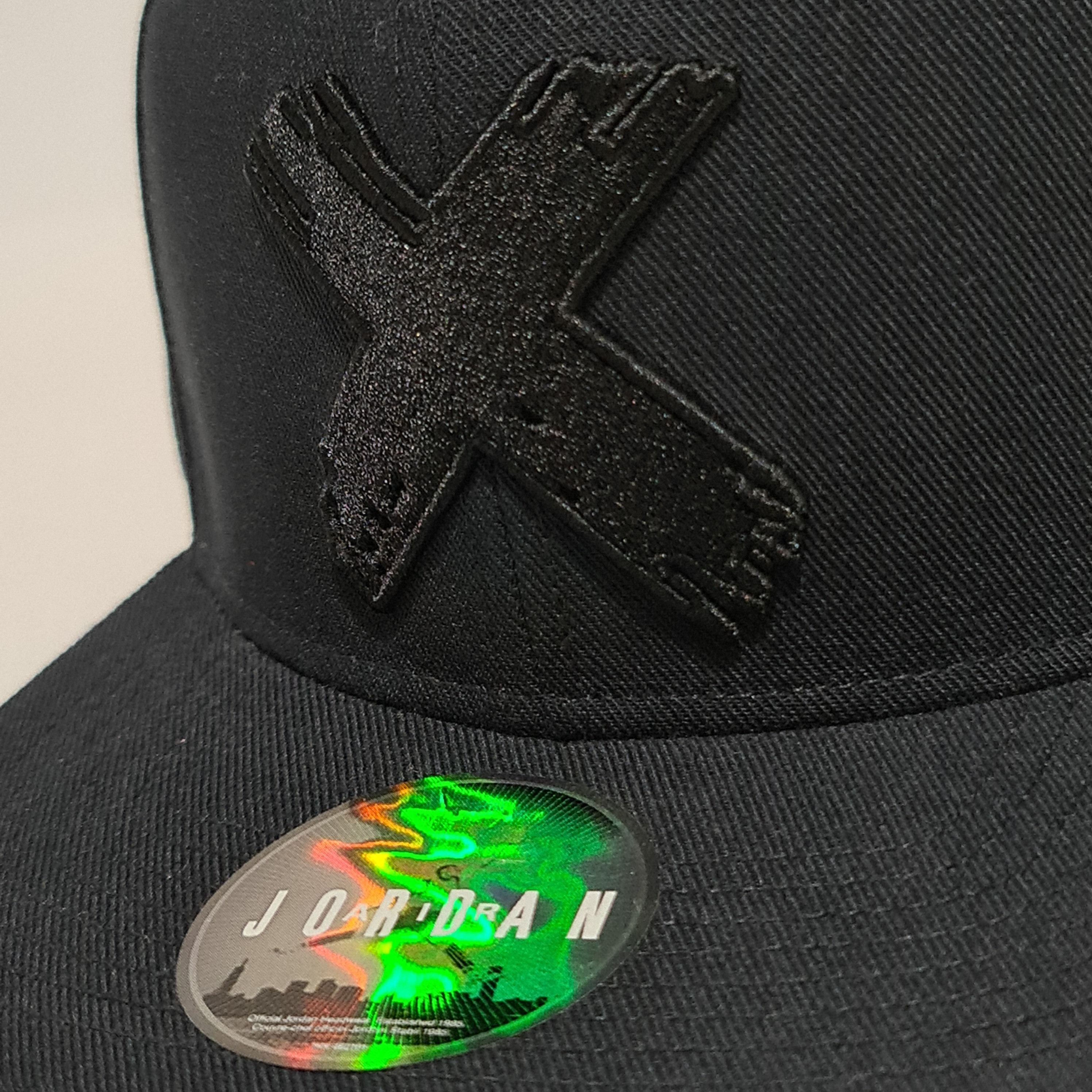 Jordan Brand Jordan Cap Snapback 'Banned' Triple Black Size ONE SIZE - 6 Thumbnail