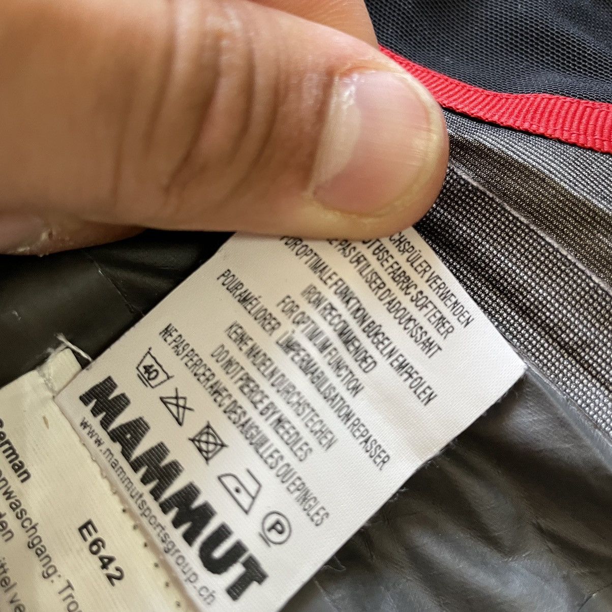 Goretex × Mammut Mammut Jacket Goretex gorpcore outdoor ski forest mountain Size US S / EU 44-46 / 1 - 10 Thumbnail