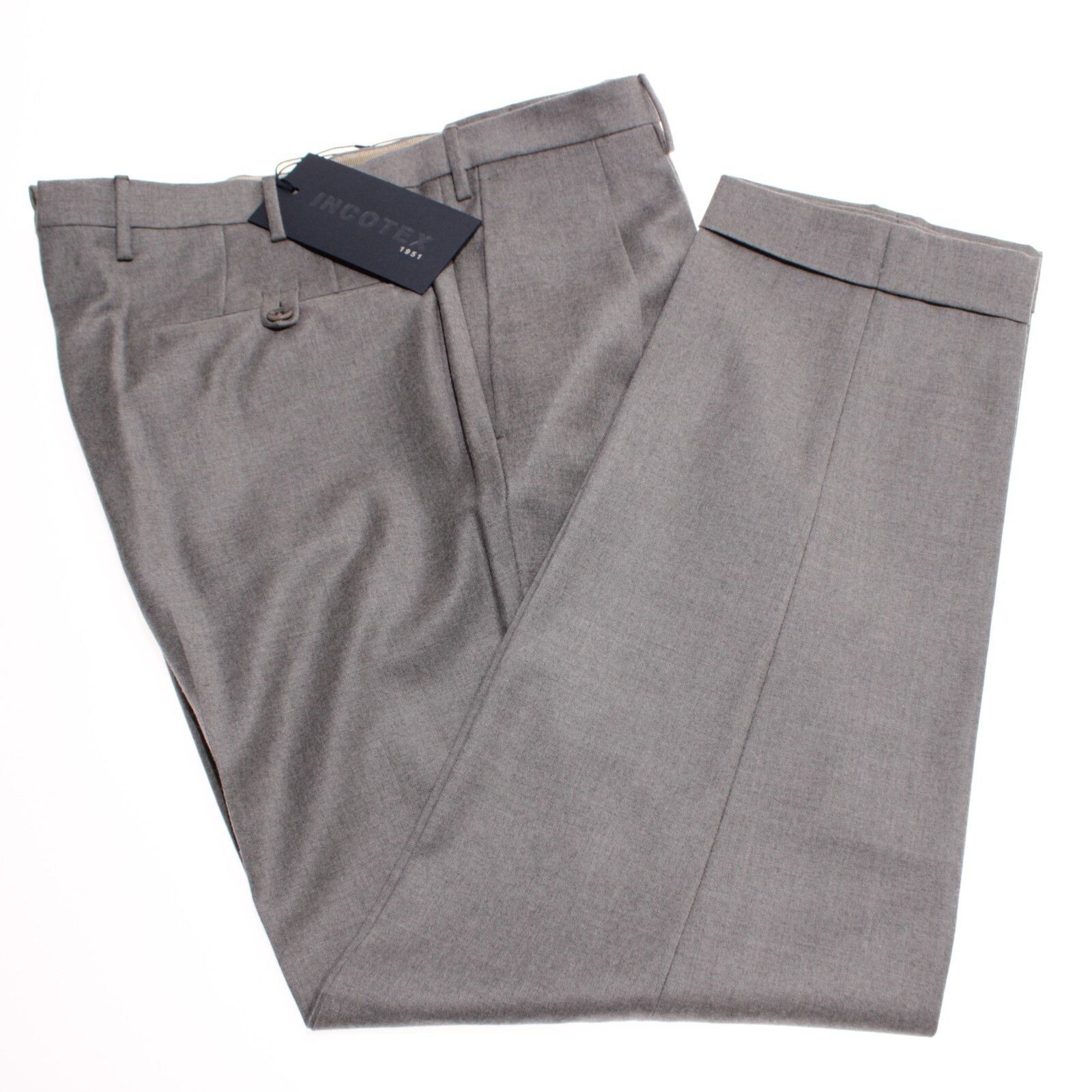 Incotex INCOTEX New with tags Dress Pants Size 36 US In Gray Size US 36 / EU 52 - 2 Thumbnail