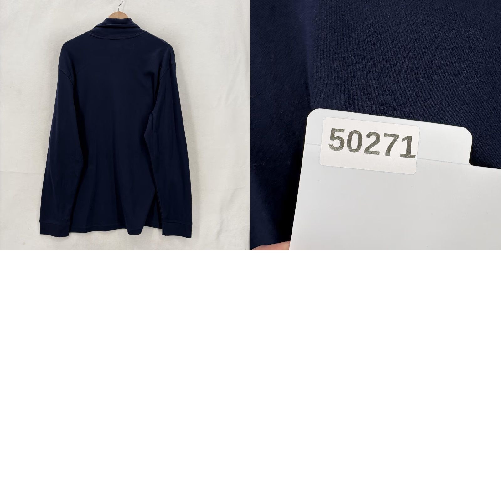Croft & Barrow Croft & Barrow Shirt Mens XL Blue Turtleneck Long Sleeve Tagless NWT Extra Soft Knit Winter Wool Free? Size US XL / EU 56 / 4 - 9 Thumbnail