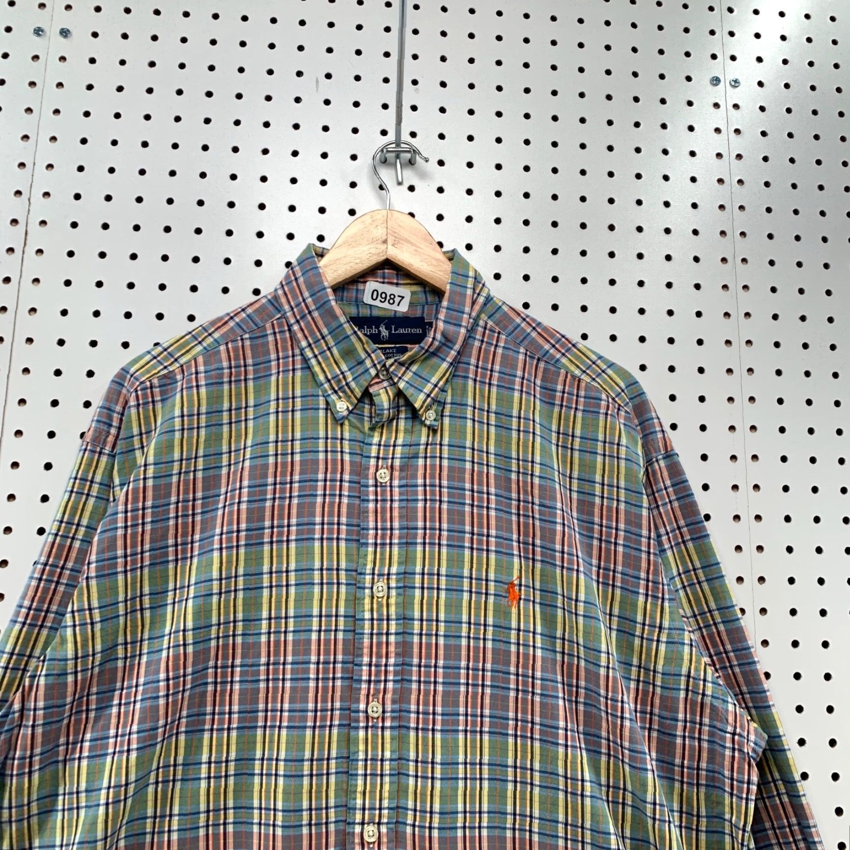 Ralph Lauren Ralph Lauren Button Down Shirt Mens Large Multicolor Plaid Blake Casual Shirt Mens Large Multicolor Plaid Blake Casual Size US L / EU 52-54 / 3 - 7 Thumbnail