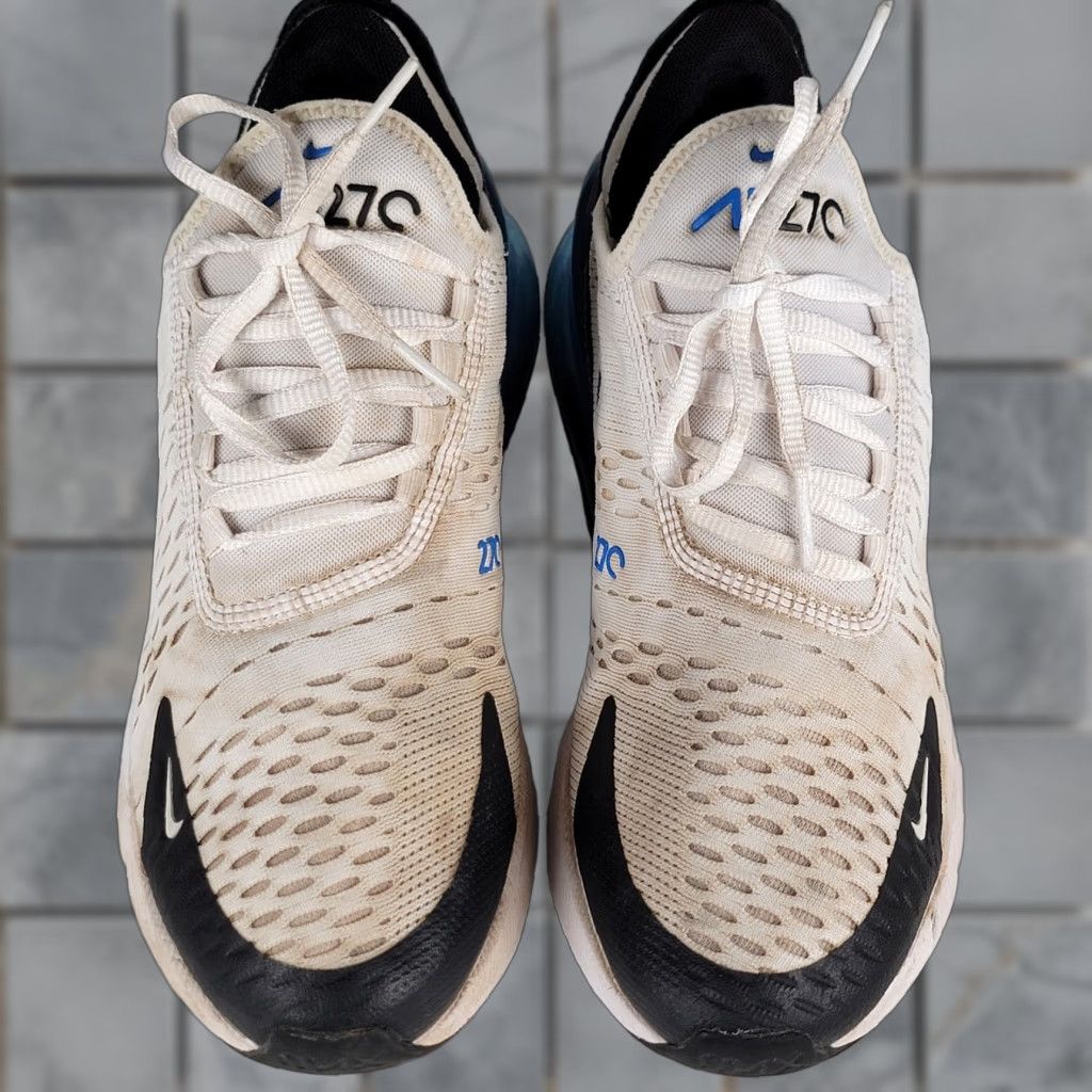 Nike Nike Air Max 270 HTF White Military Blue Size 7Y US 40 EU Nike Air Max Sneaker Men Athletic Shoes US 7Y 40 EU White Military Blue Size US 7 / EU 40 - 1 Thumbnail
