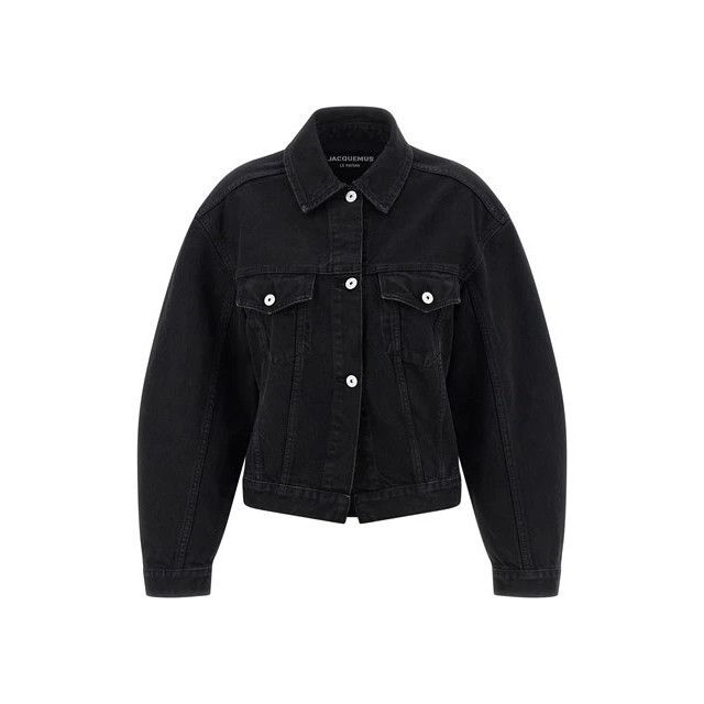 Jacquemus JACQUEMUS La Veste De-Nimes Black Jacket New & Authentic (Wo Size M / US 6-8 / IT 42-44 - 1 Thumbnail