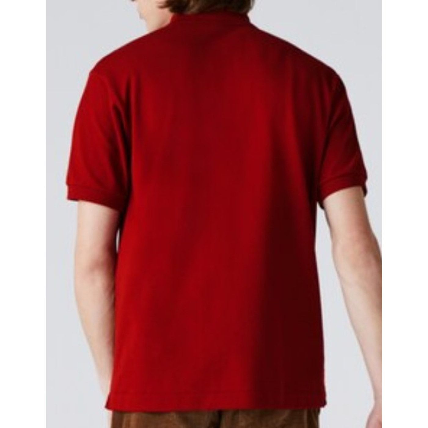 Lacoste Lacoste Mens Legacy Short Sleeve L.1212 Pique Polo SH Red XS Size US XS / EU 42 / 0 - 4 Thumbnail