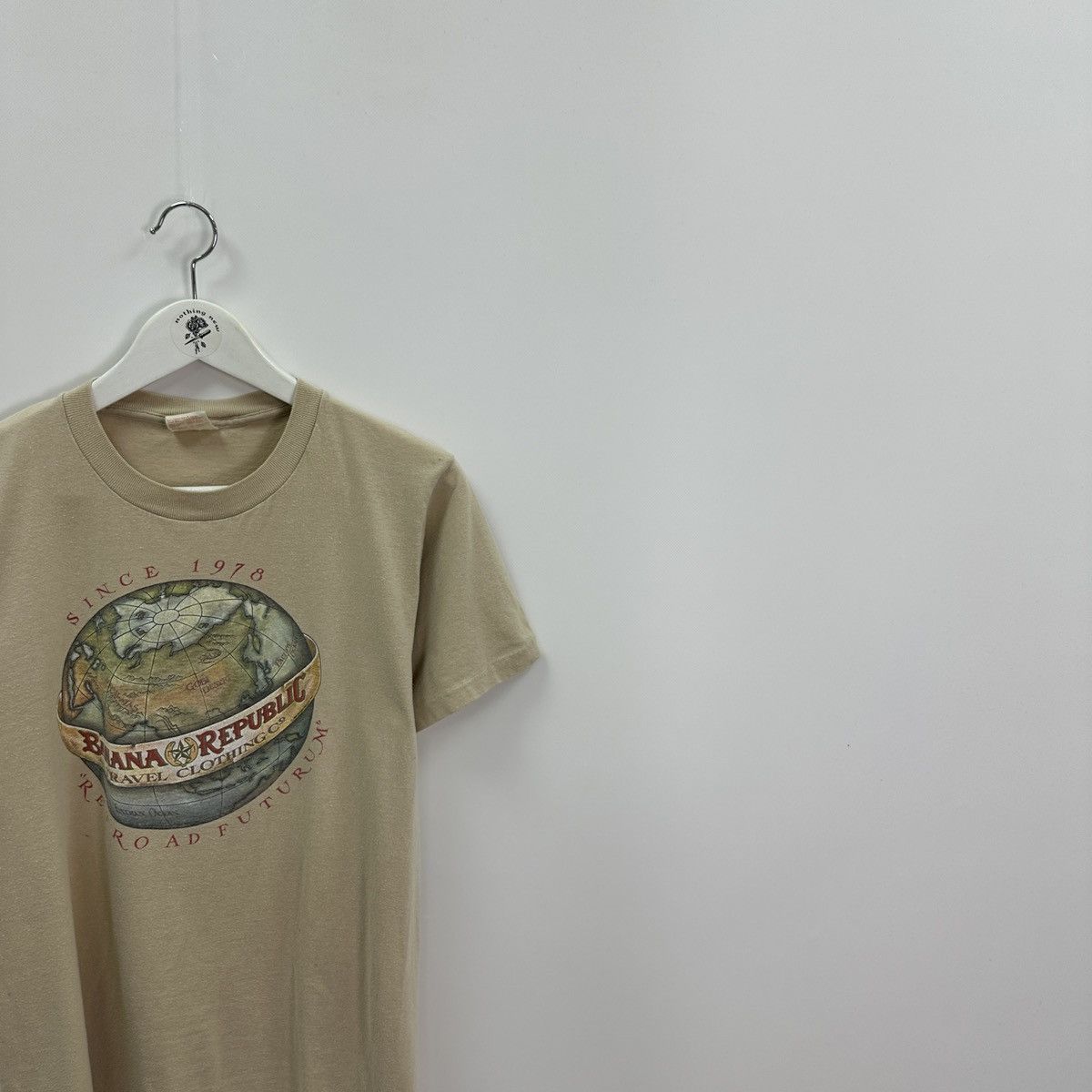 Banana Republic Vintage 90s Banana Republic Retro Ad Futurum Earth tee y2k Size US M / EU 48-50 / 2 - 2 Thumbnail
