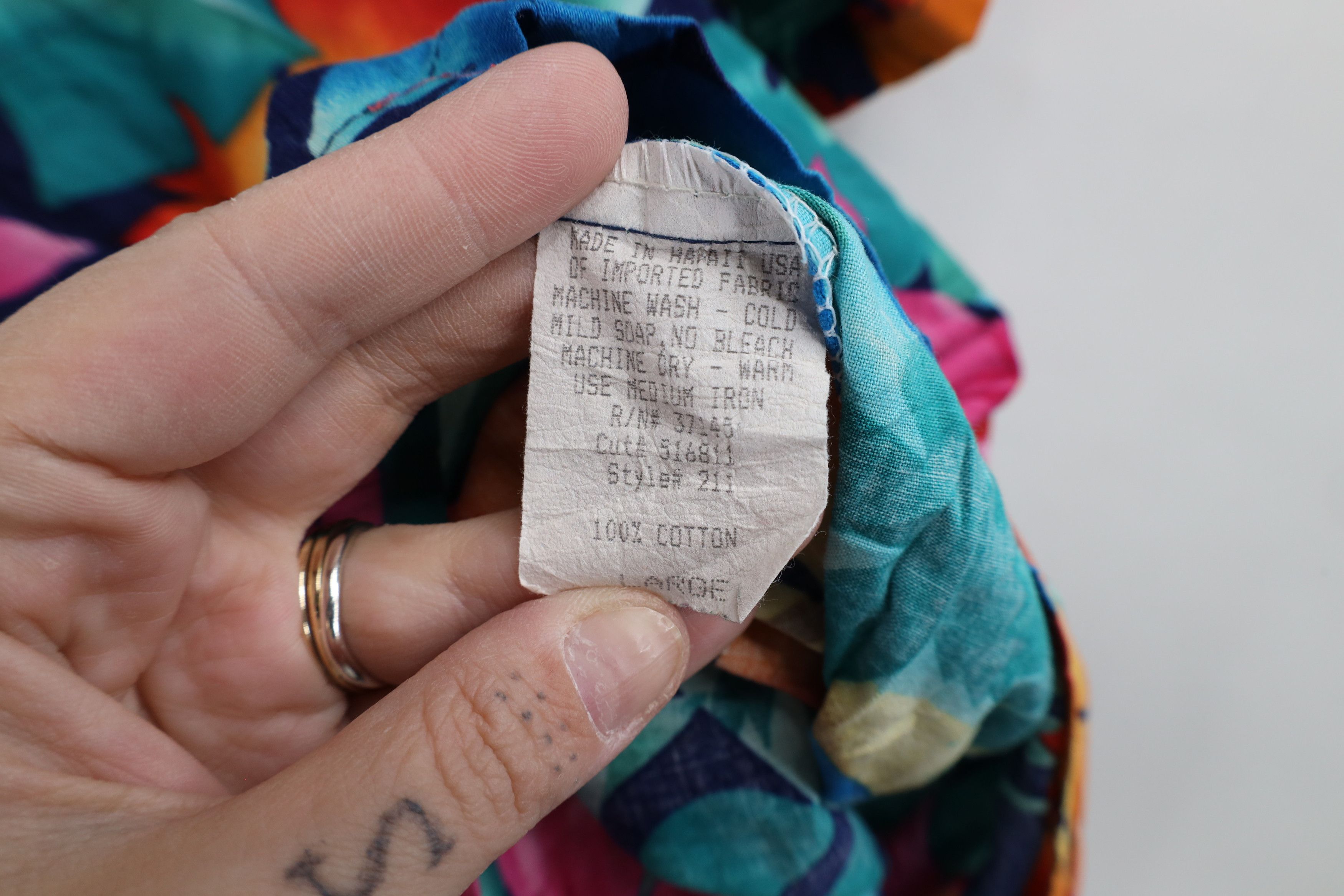 Vintage Vintage 90s Streetwear Flower Hawaiian Button Shirt USA Size L / US 10 / IT 46 - 6 Thumbnail
