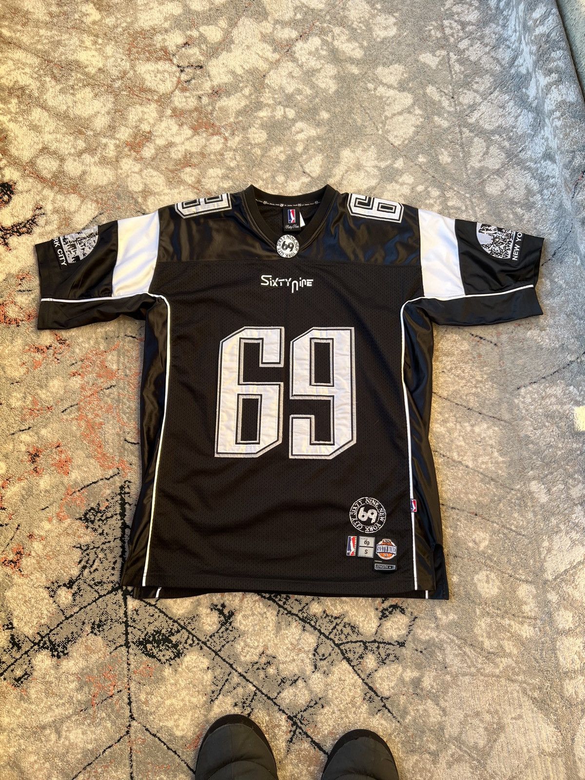 Vintage Sixty Nine Basketball Vintage Brooklyn Jersey Size US S / EU 44-46 / 1 - 1 Thumbnail
