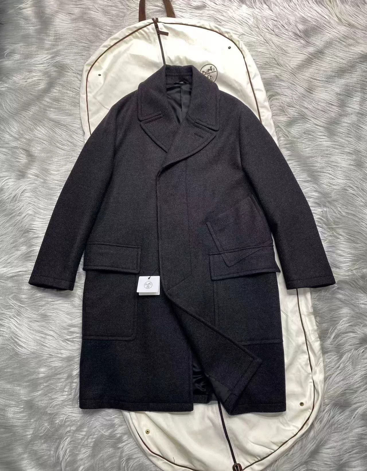 Hermes Hermes Autumn Winter Wool Coat Size US M / EU 48-50 / 2 - 1 Thumbnail
