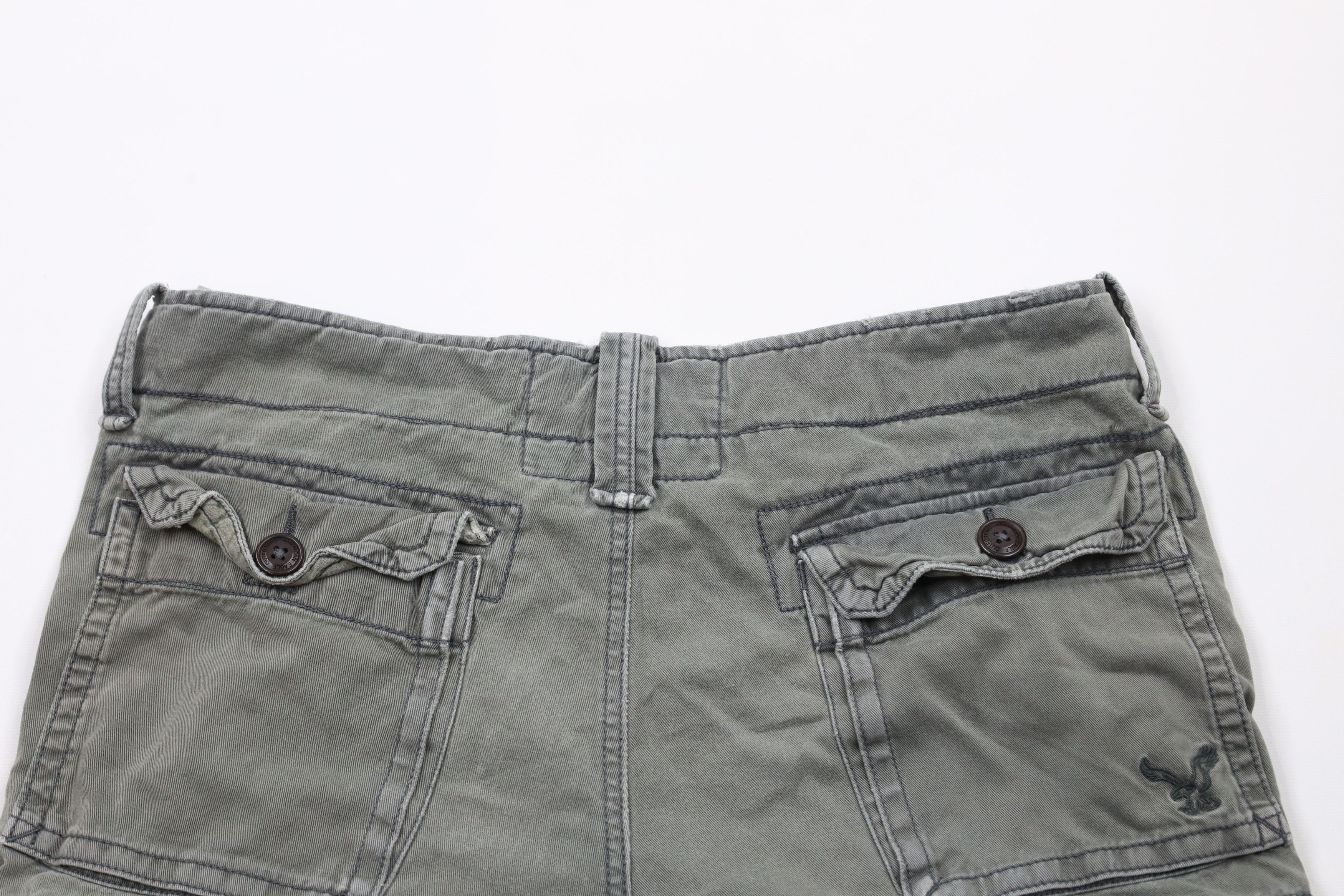 American Eagle Outfitters × Vintage Vintage American Eagle Outfitters Heavyweight Cargo Shorts Size US 34 / EU 50 - 10 Thumbnail