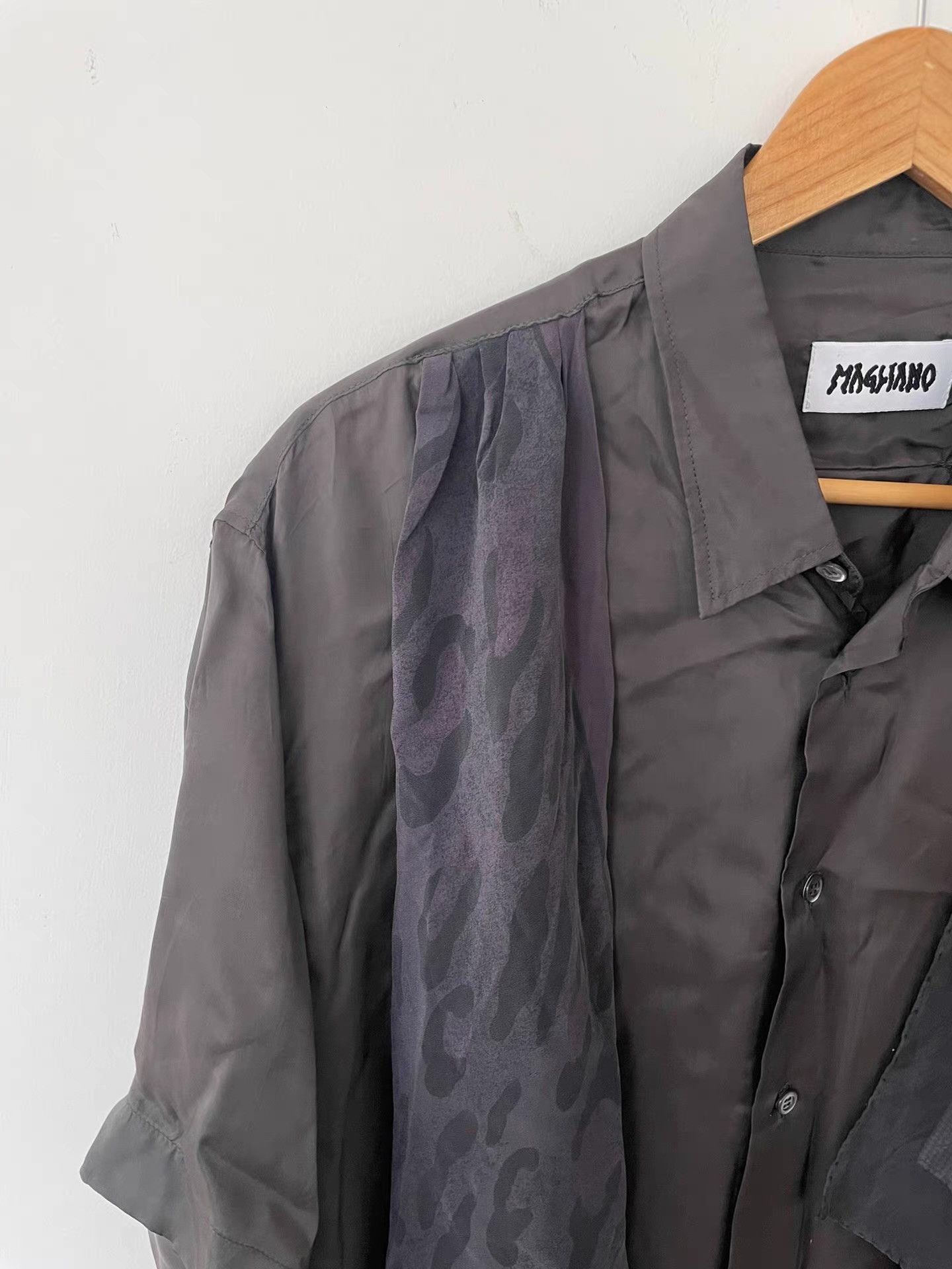 Magliano Magliano 24SS Scarf Panel Short-Sleeve Shirt Ｑ21 Size US S / EU 44-46 / 1 - 6 Thumbnail