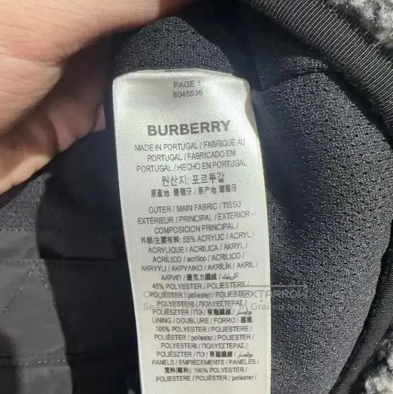 Burberry Burberry Gray Cotton Men's Jacket Size XL. Size US XL / EU 56 / 4 - 5 Thumbnail