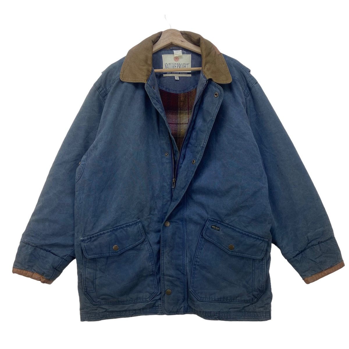 Japanese Brand Vintage Nature Project Land & Sea Duck Canvas Barn Jacket Size US L / EU 52-54 / 3 - 3 Thumbnail