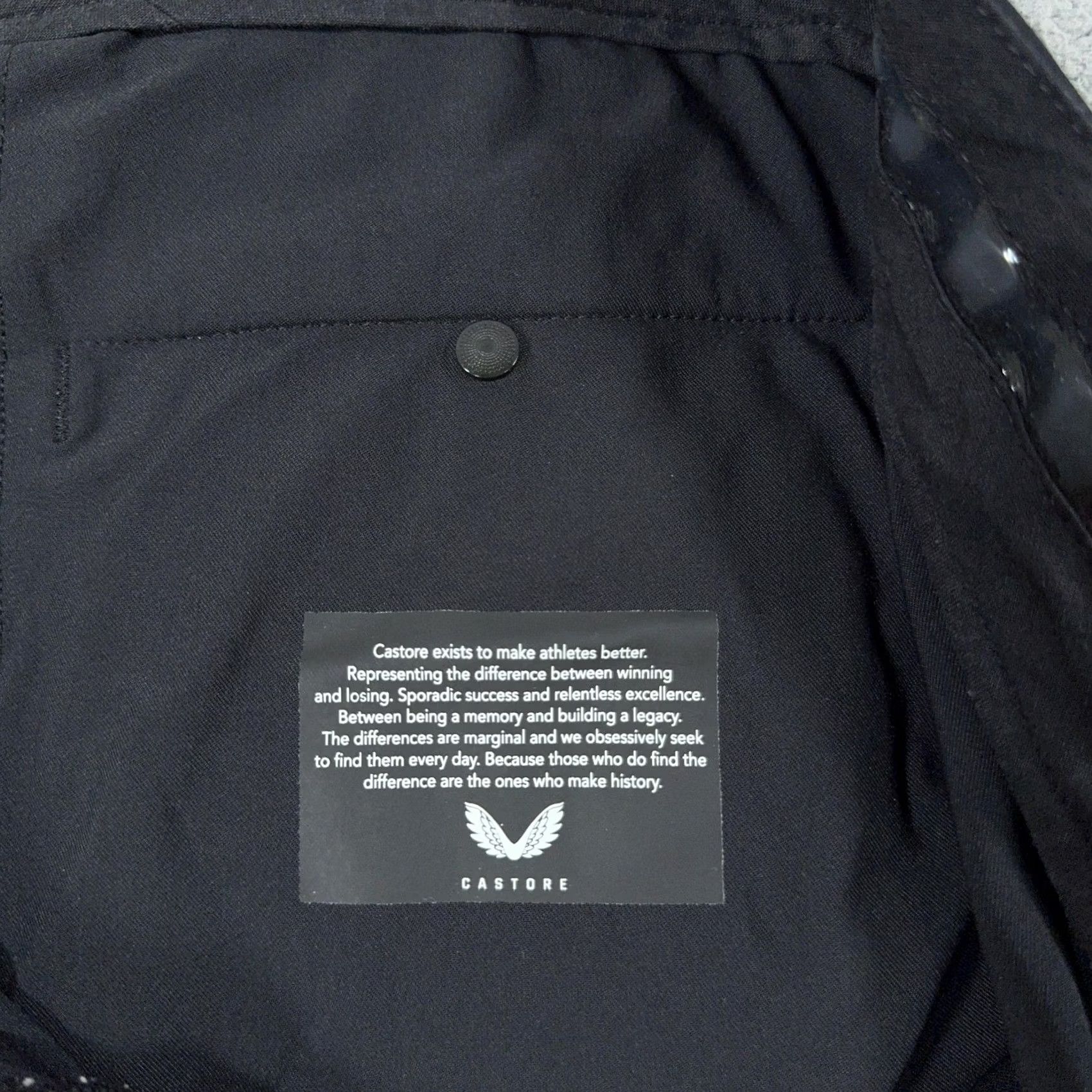 Castore Castore Pants Mens Medium 33x31 Black Performance Lightweight Stretch Golf Trousers Pants Size US 31 - 3 Thumbnail