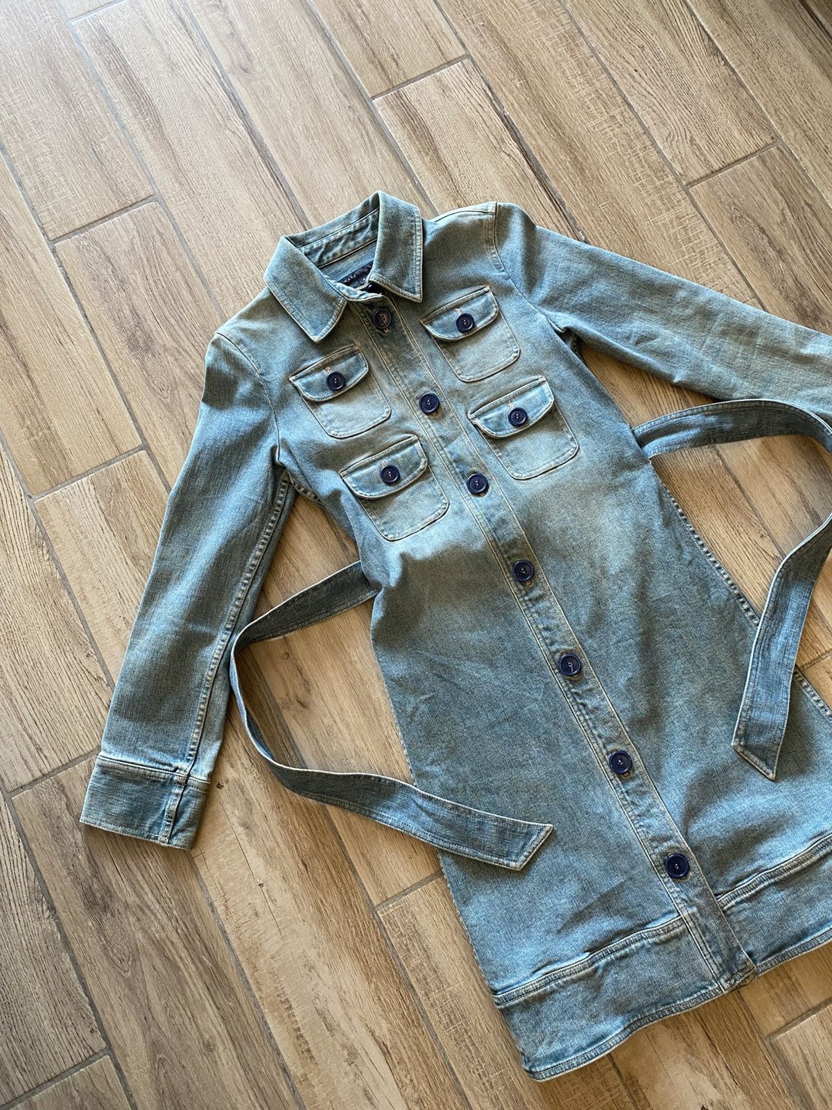 Marc Jacobs Marc Jacobs Denim Dress Size S / US 4 / IT 40 - 6 Thumbnail