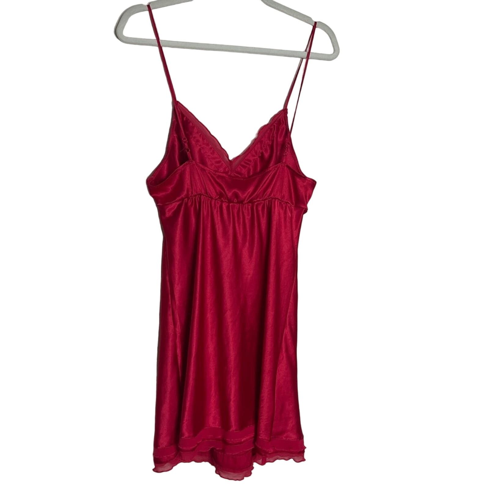 Victoria's Secret Victoria Secret Mini Slip Dress Lace Chiffon Size M / US 6-8 / IT 42-44 - 2 Thumbnail