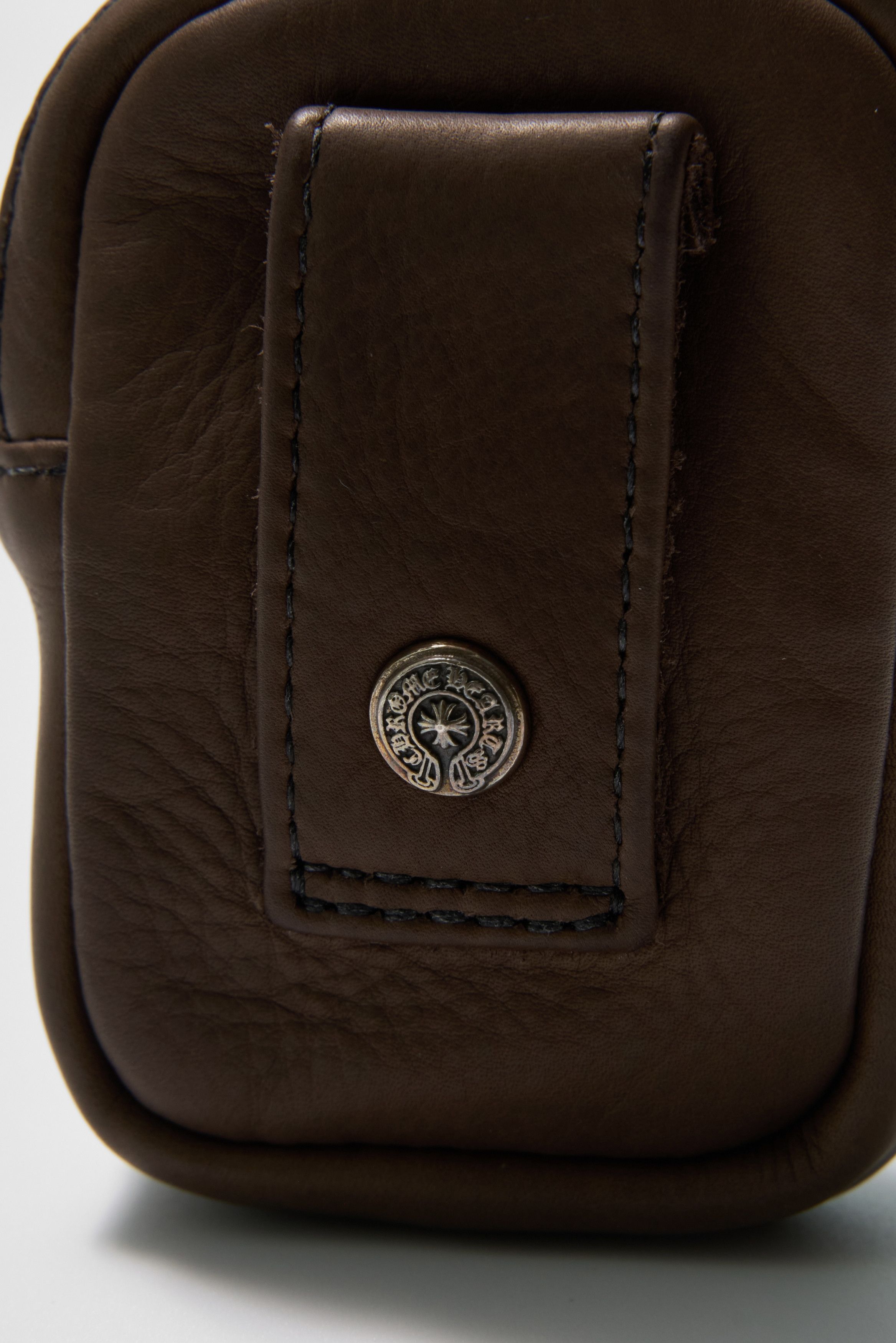 Chrome Hearts Chrome Hearts Leather cross patch AirPod case bag Size ONE SIZE - 5 Thumbnail