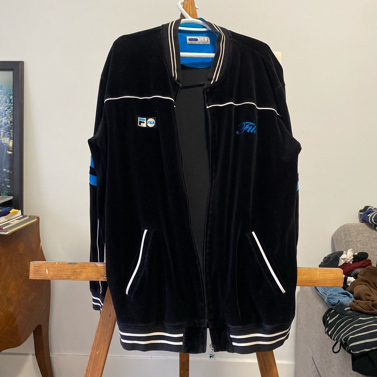 Fila Fila Velour Tracksuit Size US XL / EU 56 / 4 - 1 Thumbnail
