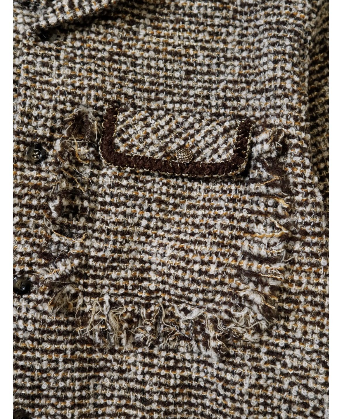 Kapital Kapital Fancy Tweed Board Shirt size 2 Size US M / EU 48-50 / 2 - 4 Thumbnail
