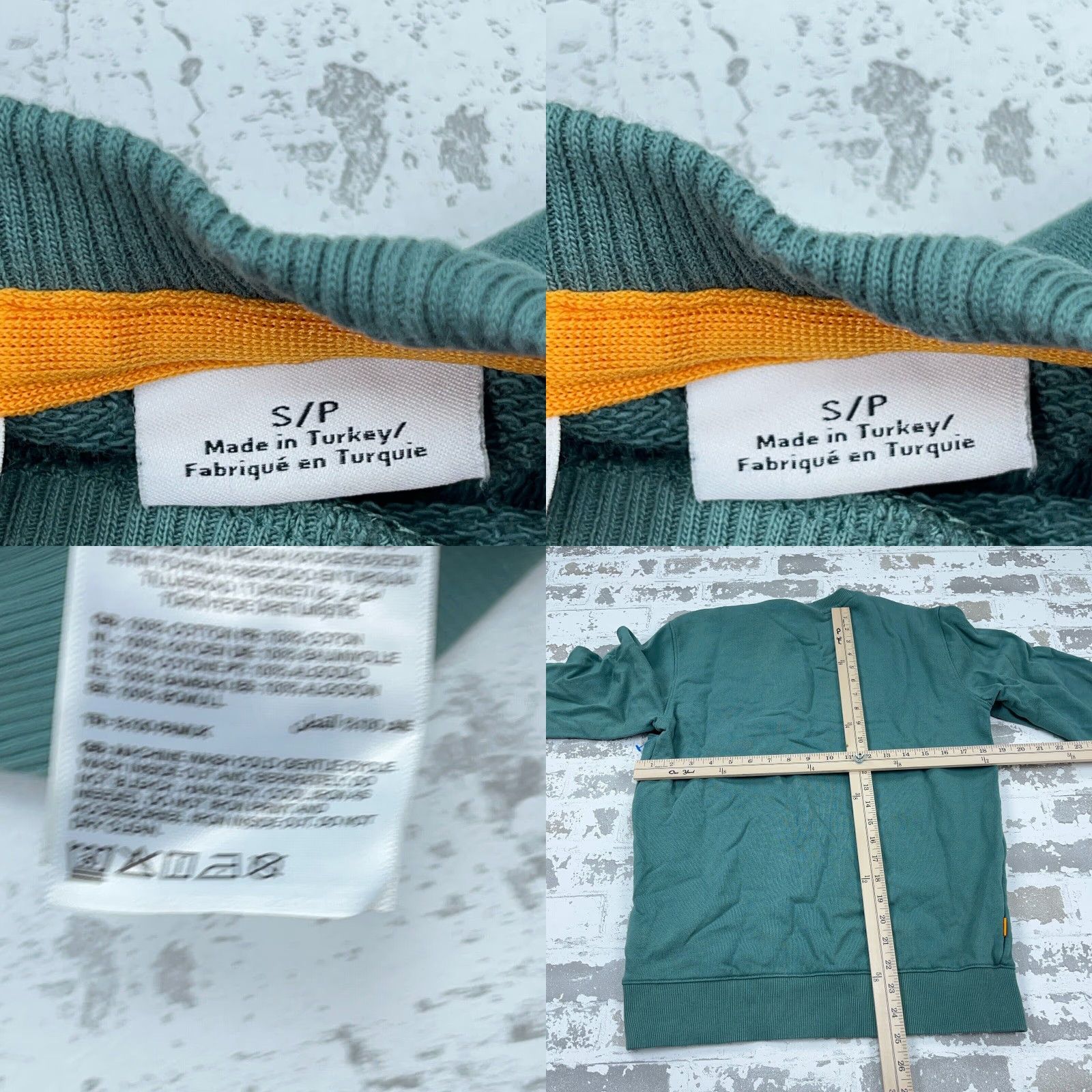Timberland VINTAGE Timberland Men Sweatshirt S Crew Neck Pullover All Seasons Logo Embroidered Green Size US S / EU 44-46 / 1 - 8 Thumbnail
