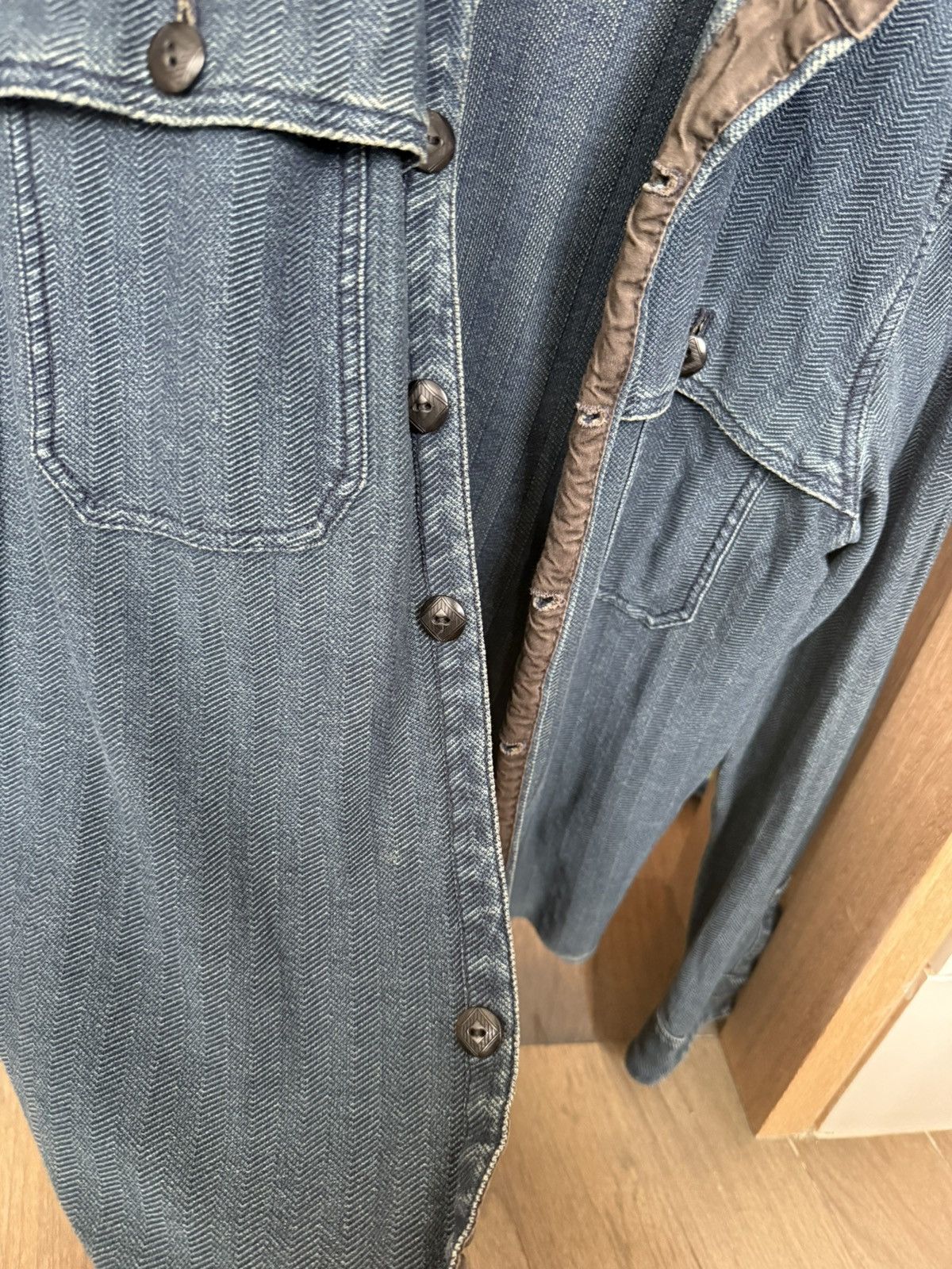 RRL Ralph Lauren RRL denim shirt Size US S / EU 44-46 / 1 - 6 Thumbnail