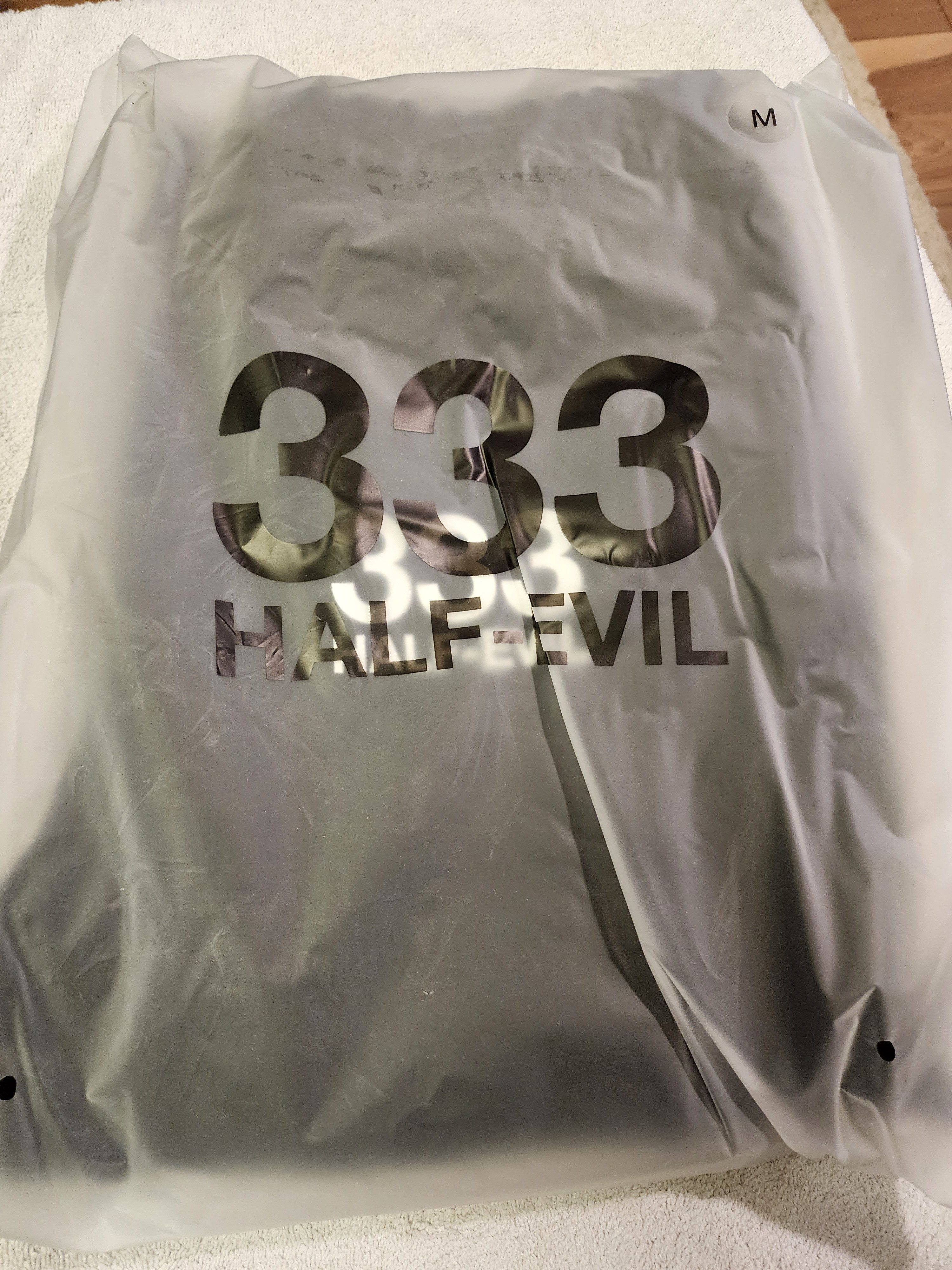 Half Evil Half Evil Black 333 Logo Set Size US XL / EU 56 / 4 - 1 Thumbnail