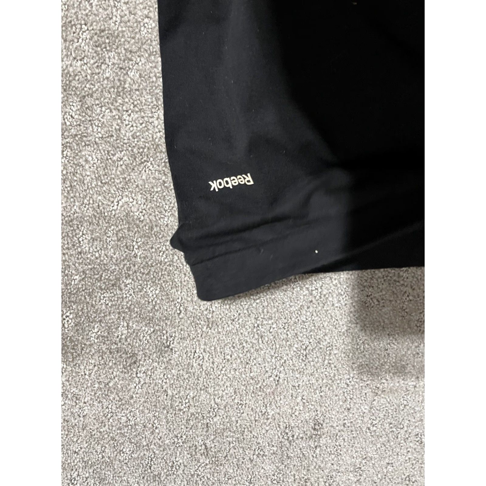Reebok Reebok Leggings Black Pull On Athletic Women L Size 36" / US 14 / IT 50 - 5 Thumbnail