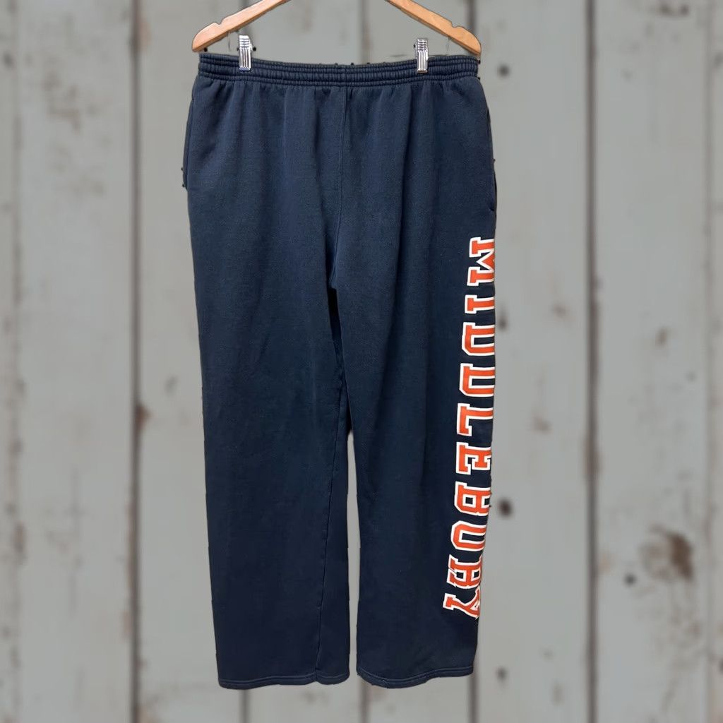 Soffe VINTAGE Middlebury College Soffe Black XL Sweatpants Unisex Adults Cotton Blend Pants Size US 36 / EU 52 - 1 Thumbnail